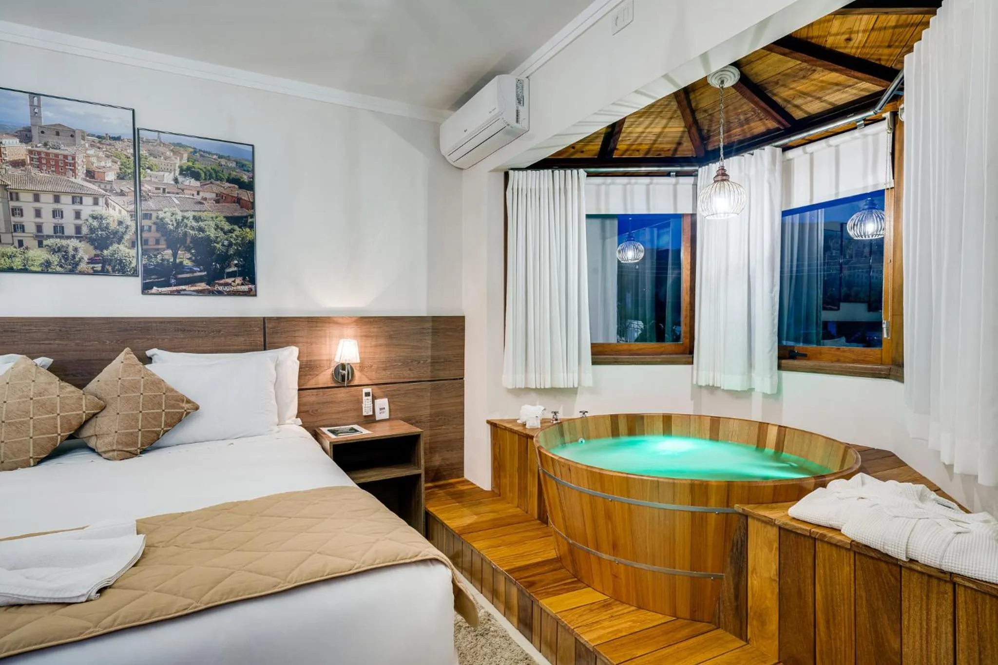 Bed in Pousada Valle das Flores Monte Verde