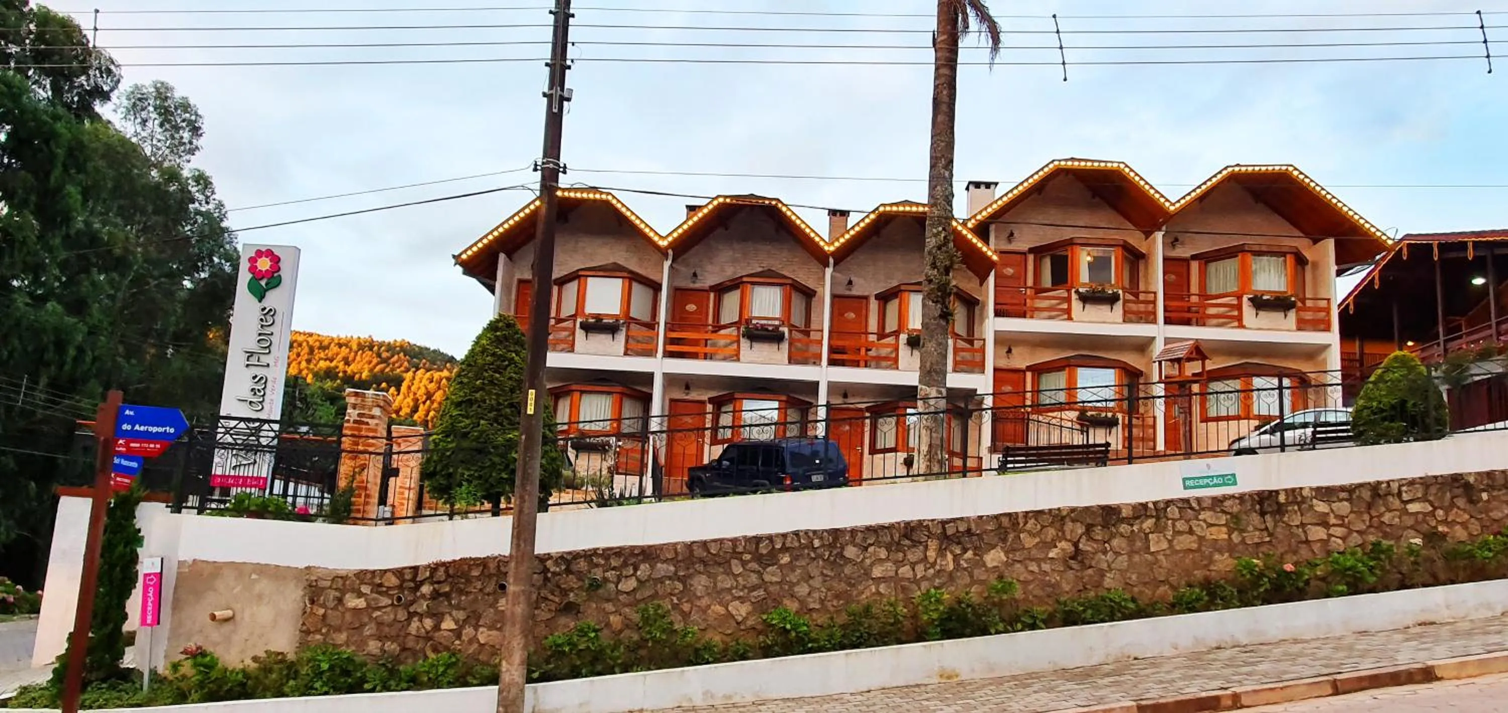 Facade/entrance in Pousada Valle das Flores Monte Verde