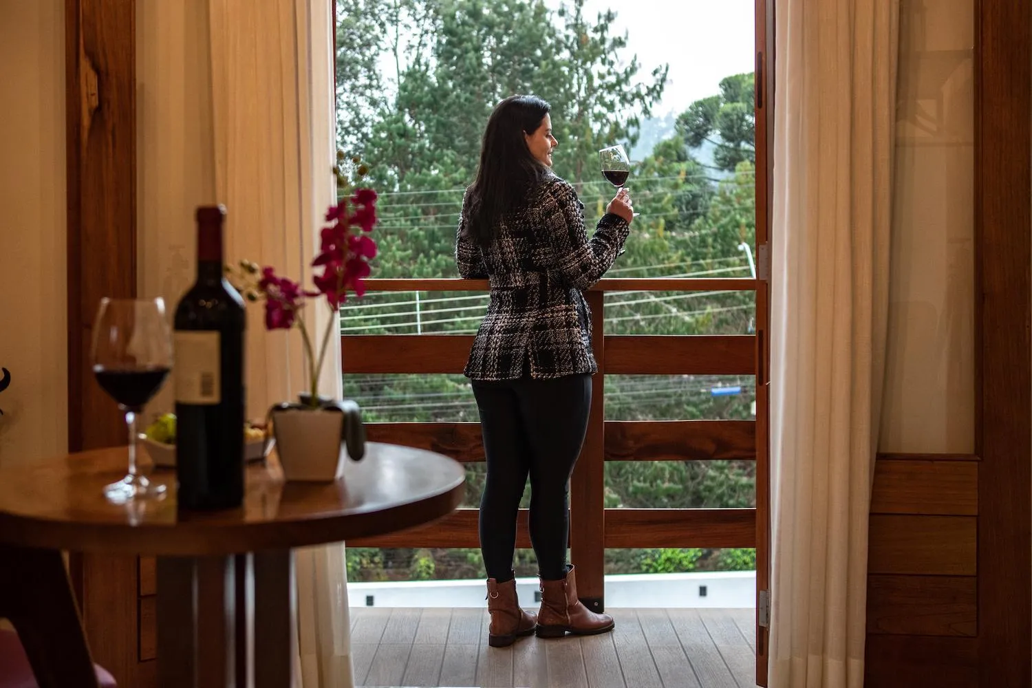 View (from property/room) in Pousada Valle das Flores Monte Verde