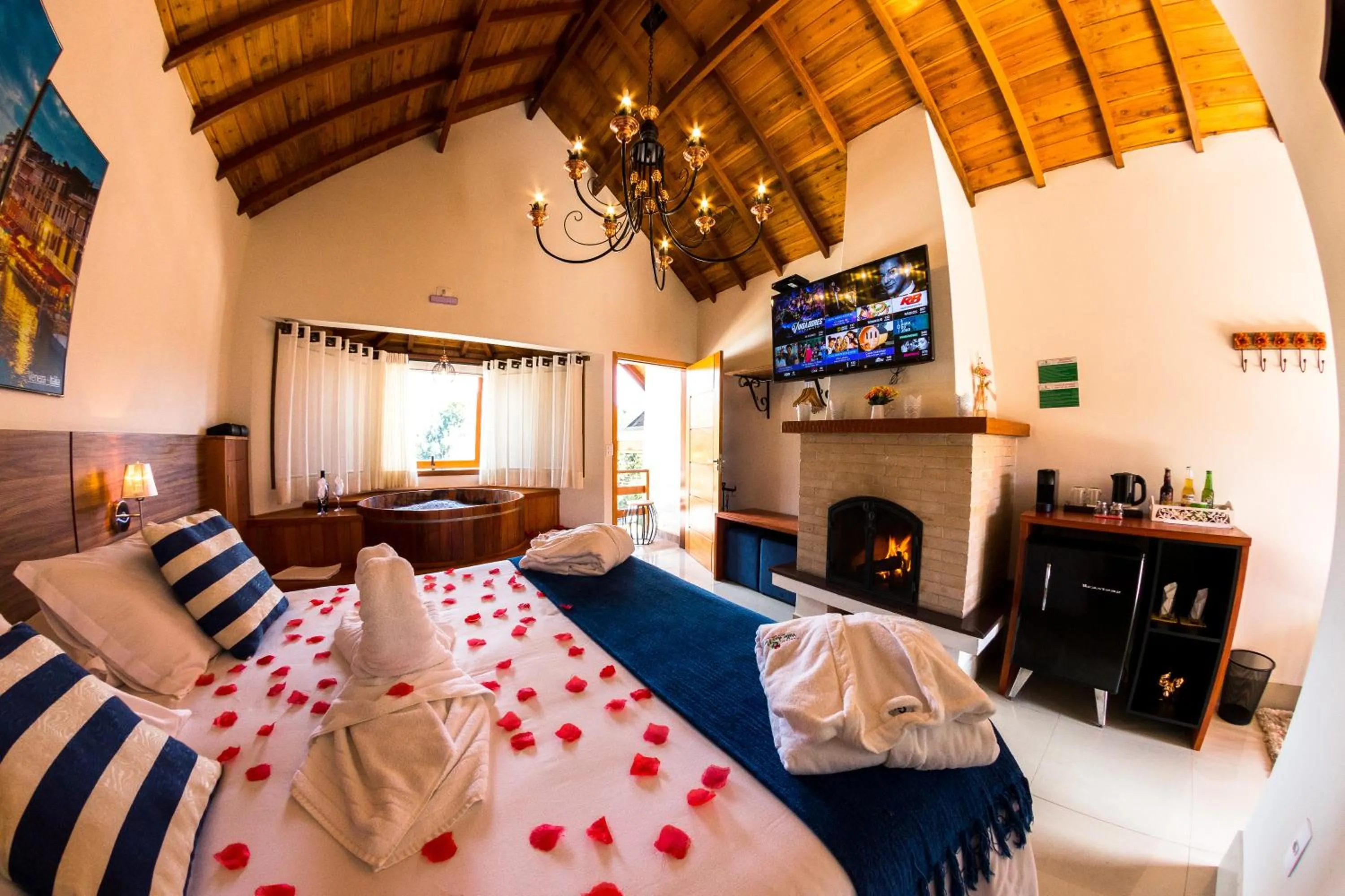 Bed in Pousada Valle das Flores Monte Verde