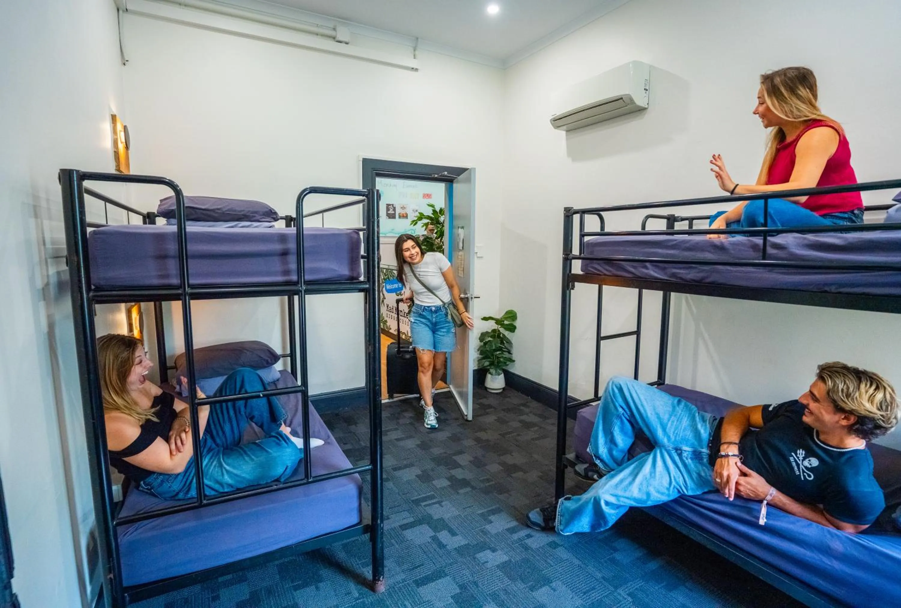 Bed in Mad Monkey Kings Cross