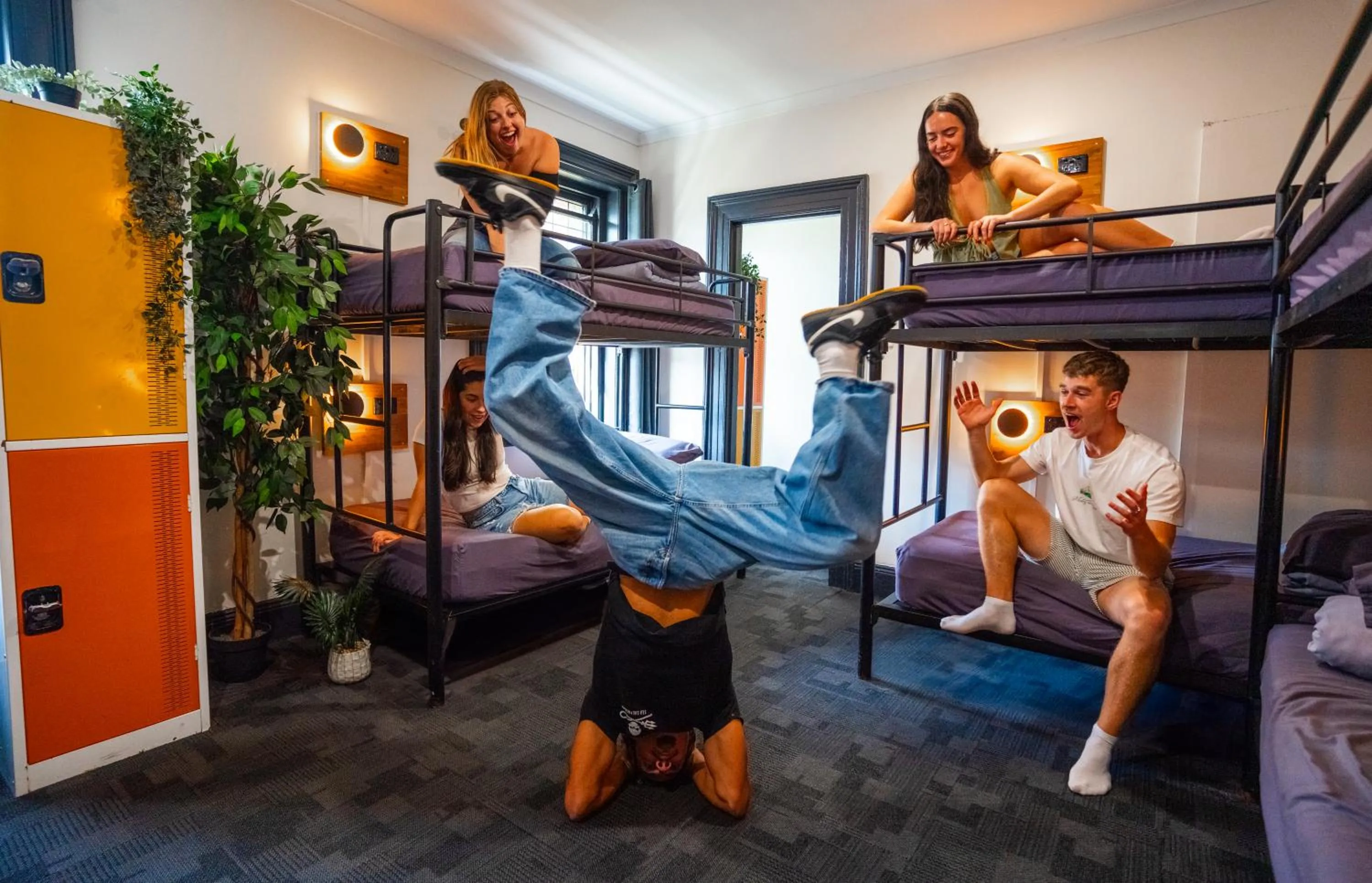 Bed in Mad Monkey Kings Cross