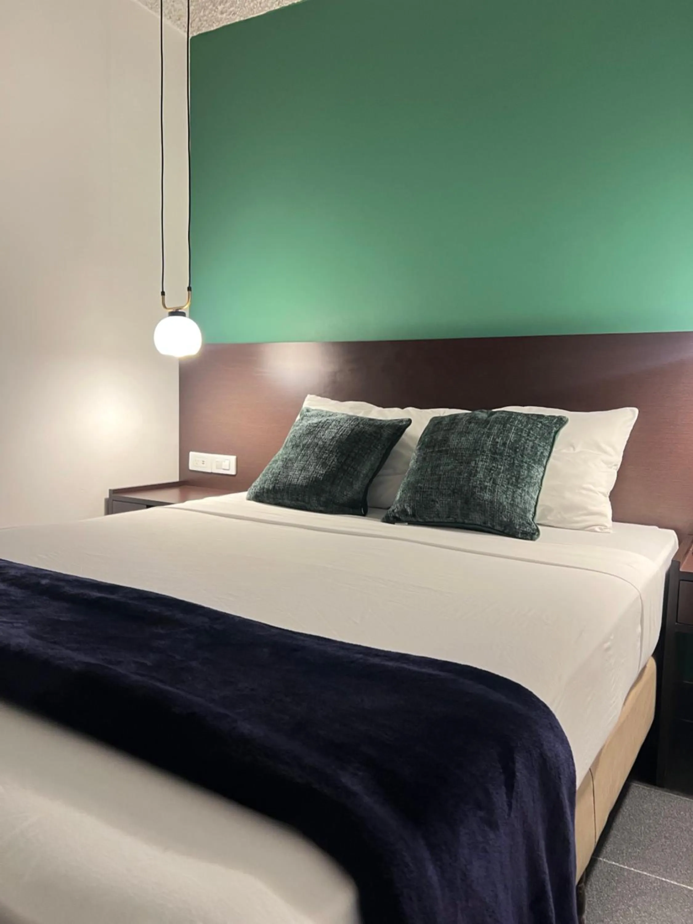 Bed in Hotel Grand Galaxie