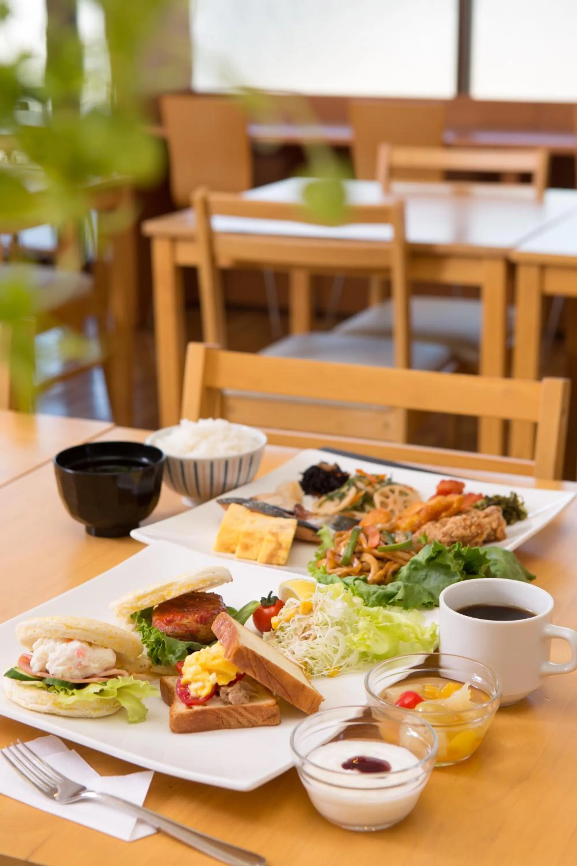 Breakfast in Ariston Inn Kanda Kitakyusyu Airport