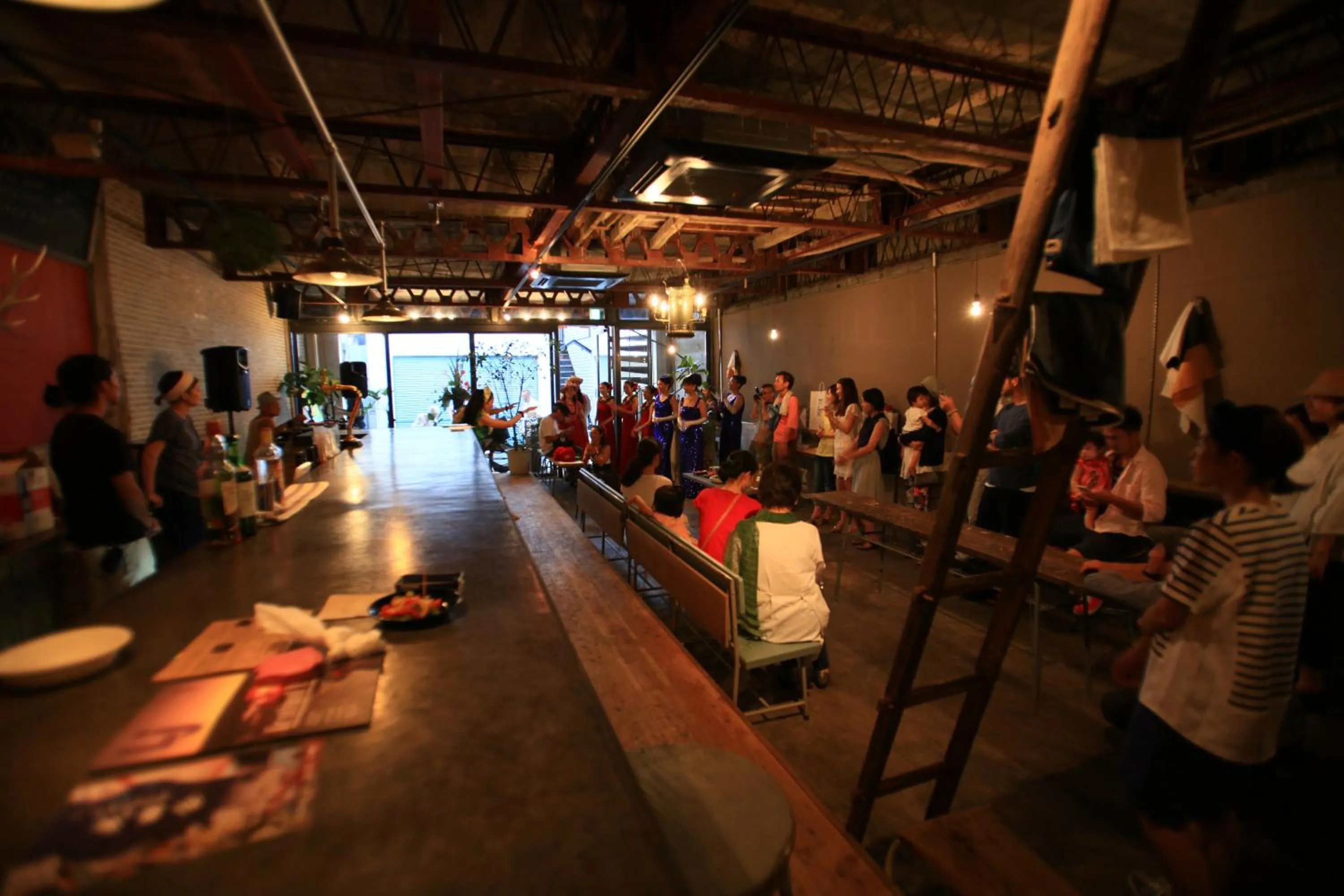 Lounge or bar in Kamp Houkan-cho Backpacker's Inn & Lounge