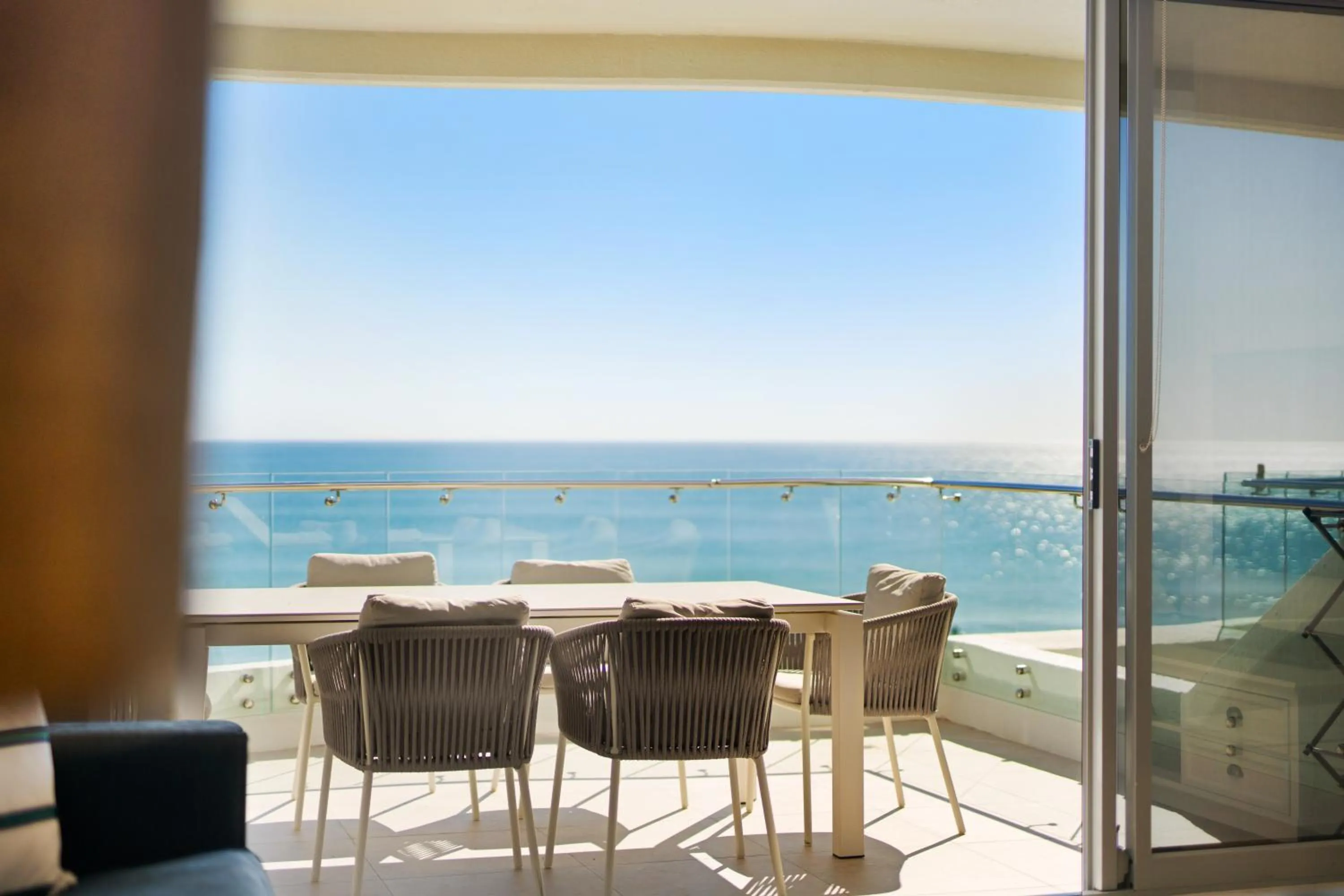 Patio in La Mer Apartments