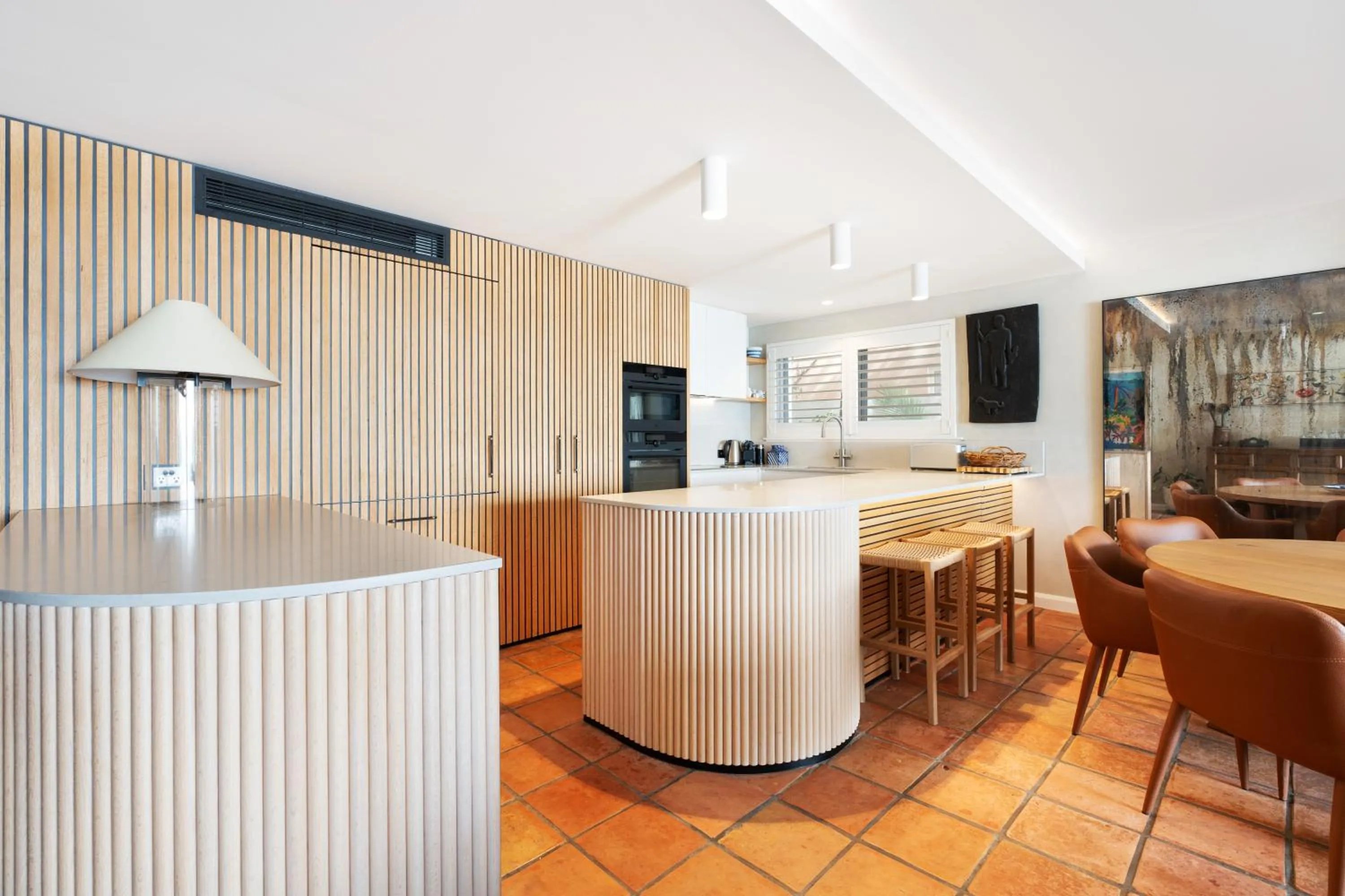 Kitchen or kitchenette in La Mer Apartments