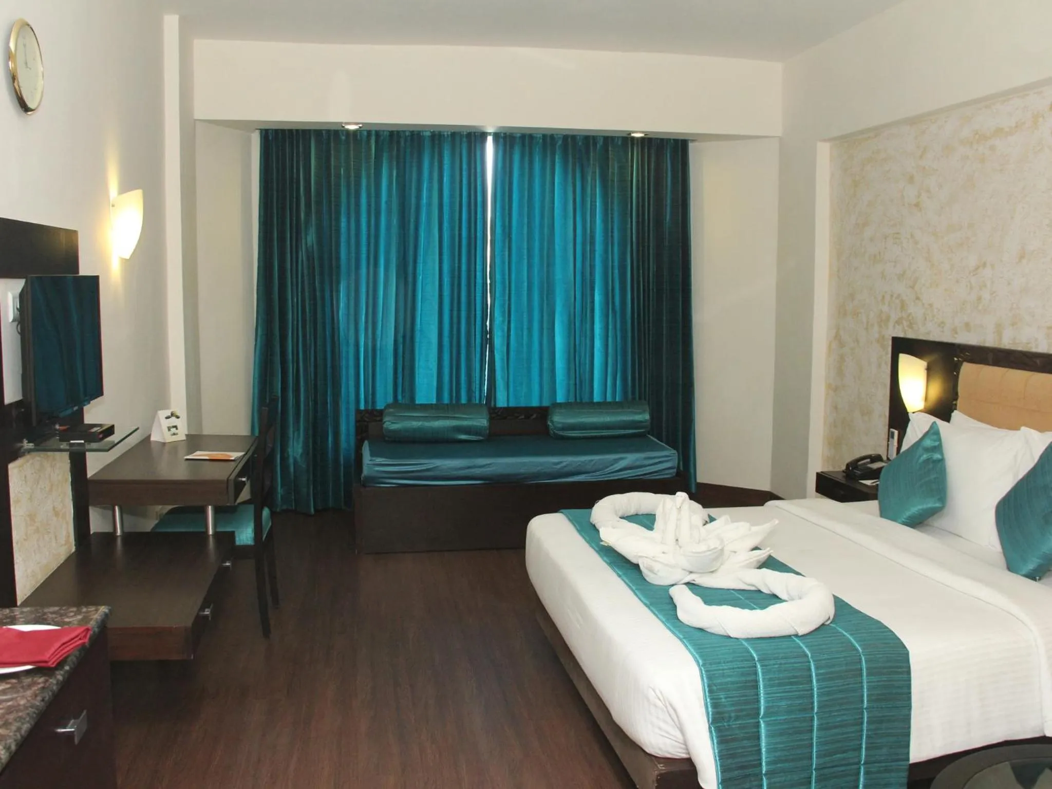 Bed in Club Mahindra Udaipur