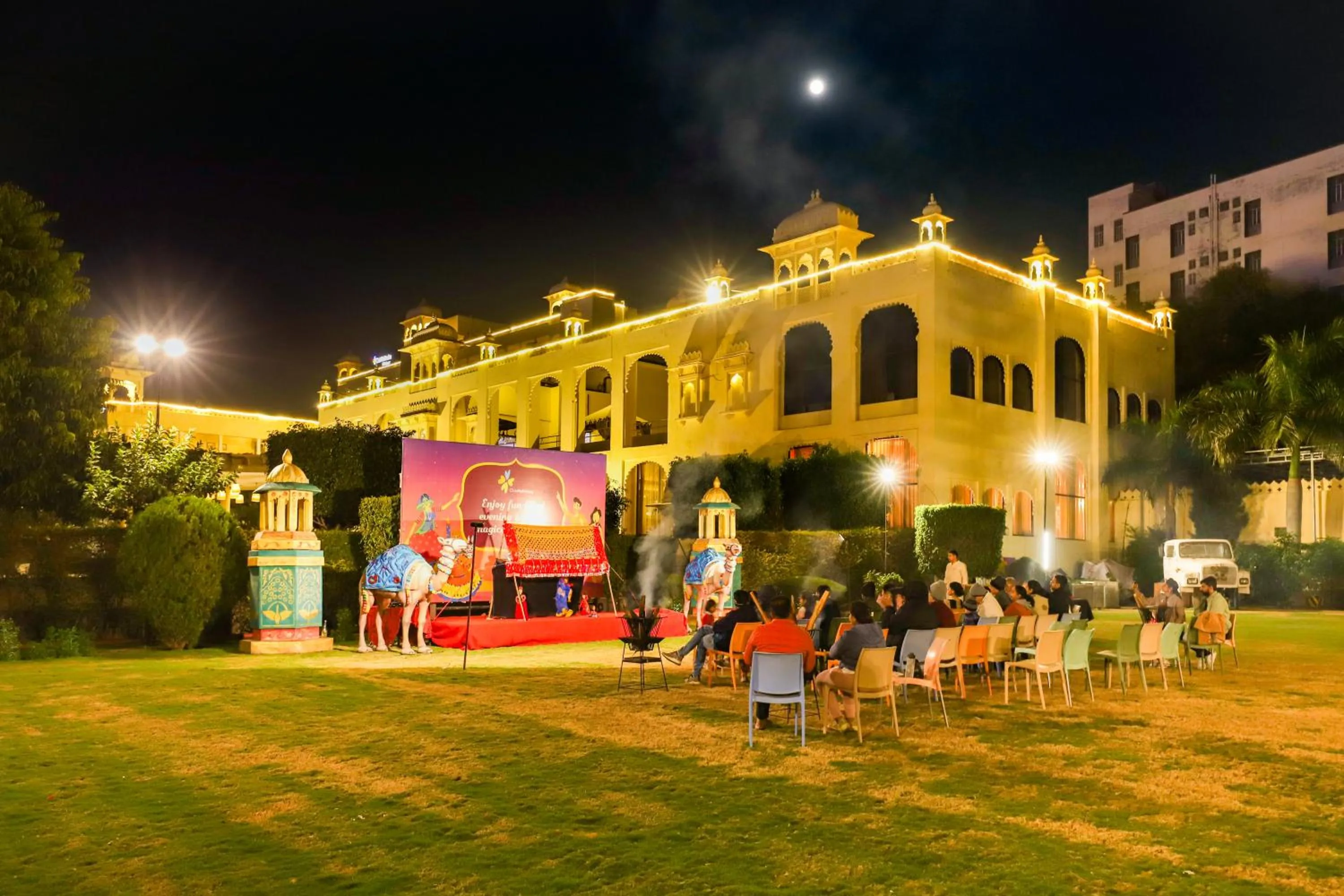 Evening entertainment in Club Mahindra Udaipur