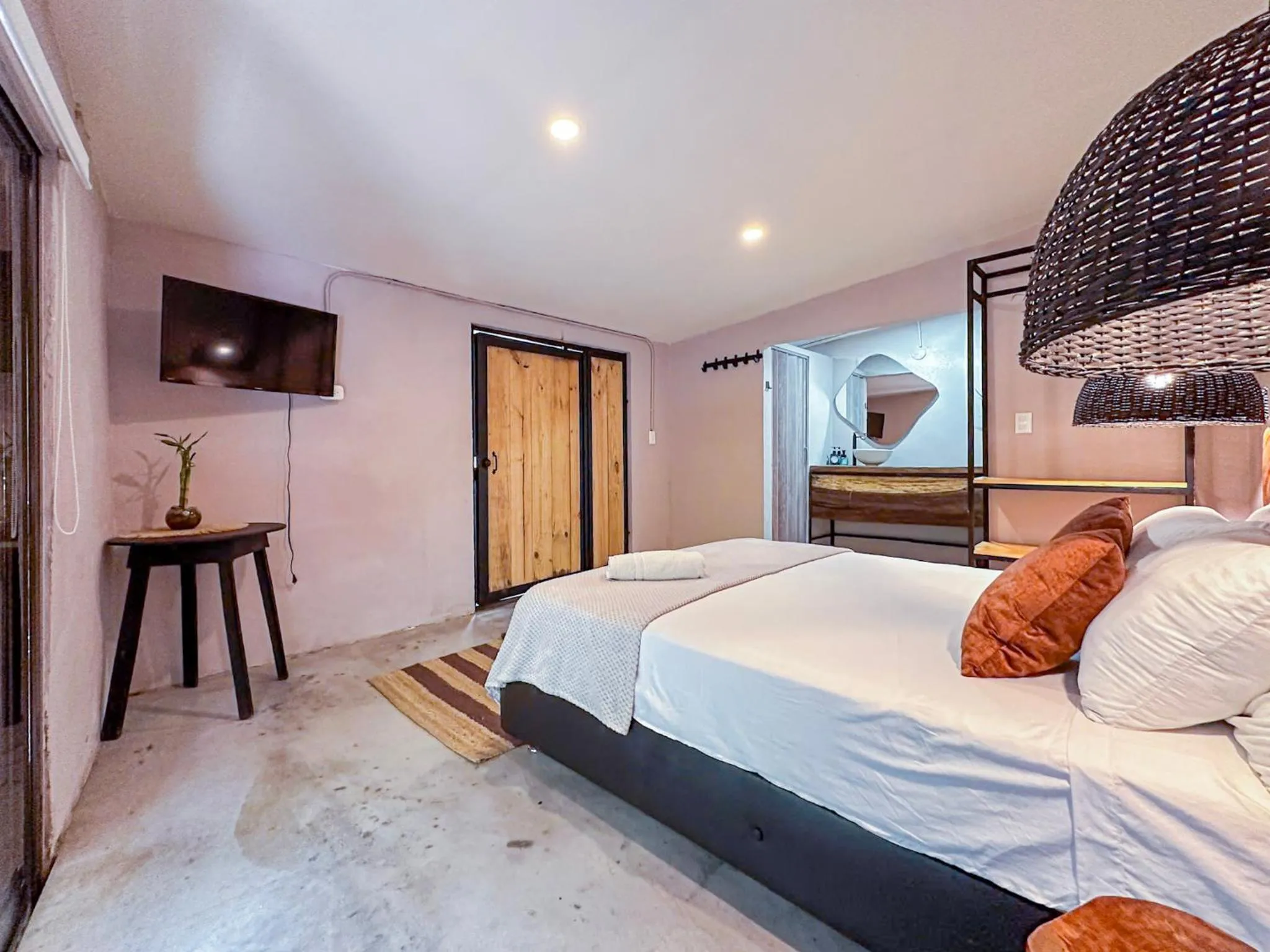 Bed in Hotel Casa de Hadas