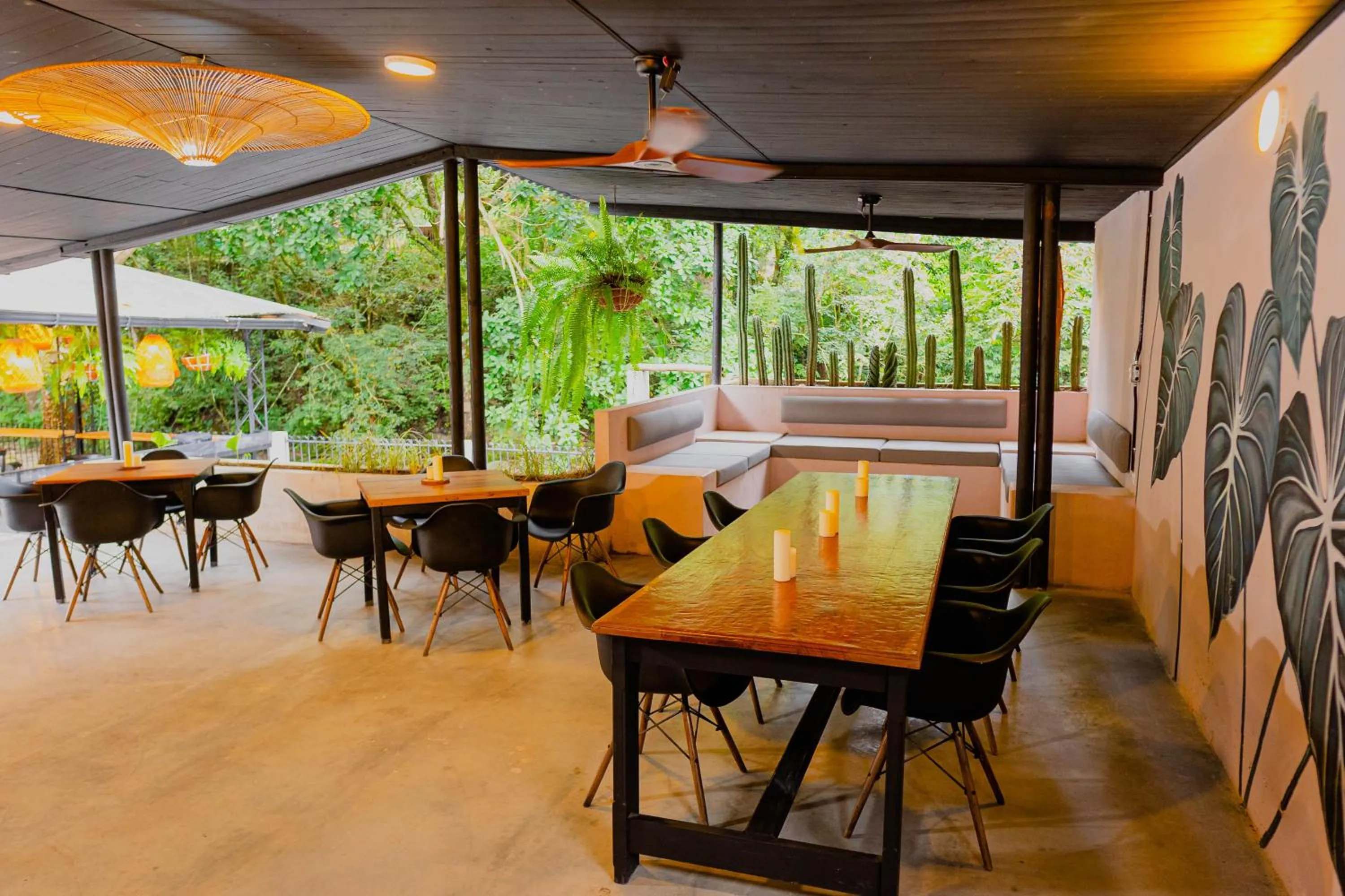 Patio in Hotel Casa de Hadas