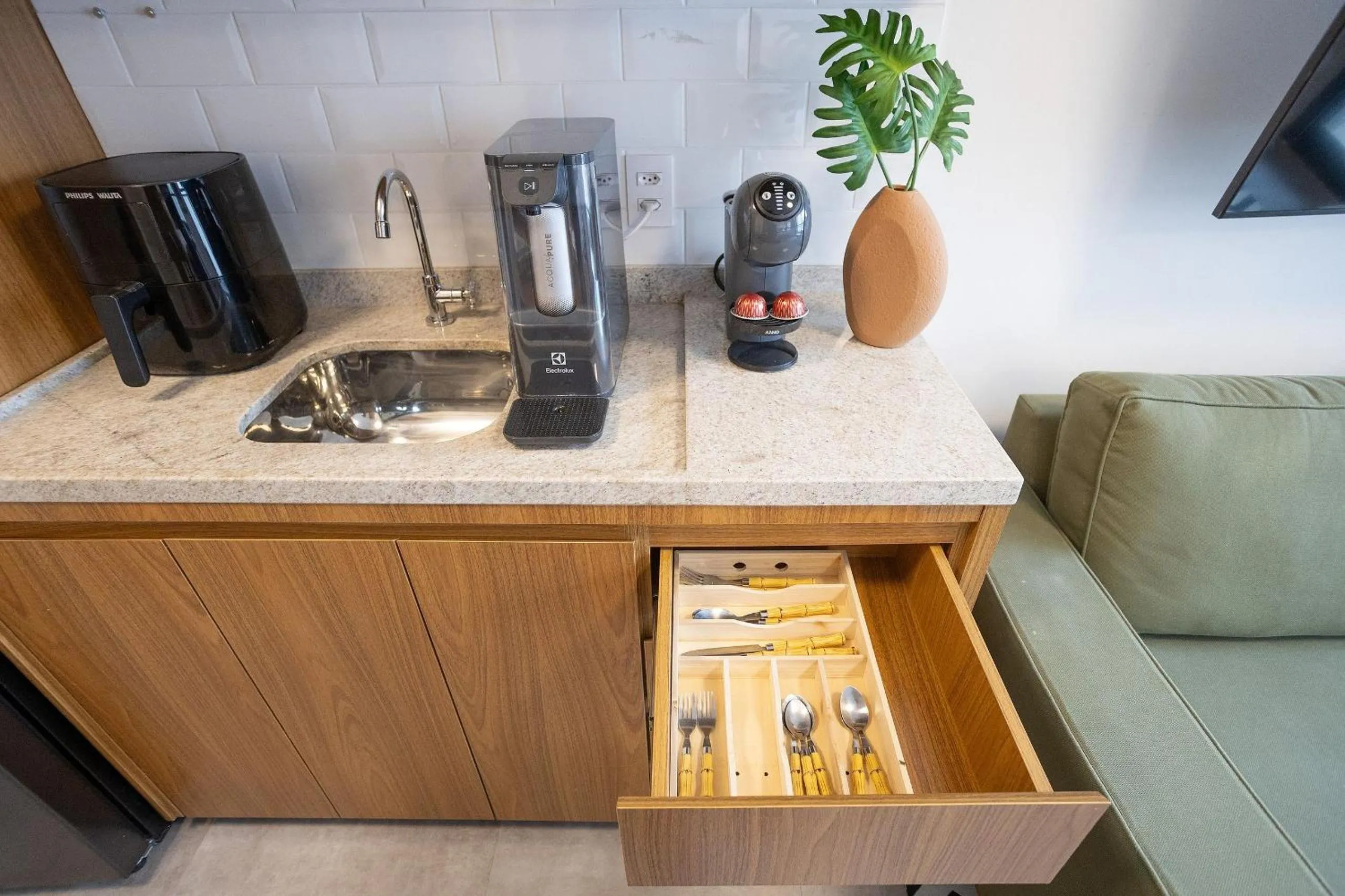 Kitchen or kitchenette in Calixt Pinheiros