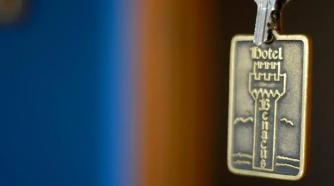 Decorative detail in Hotel Benacus