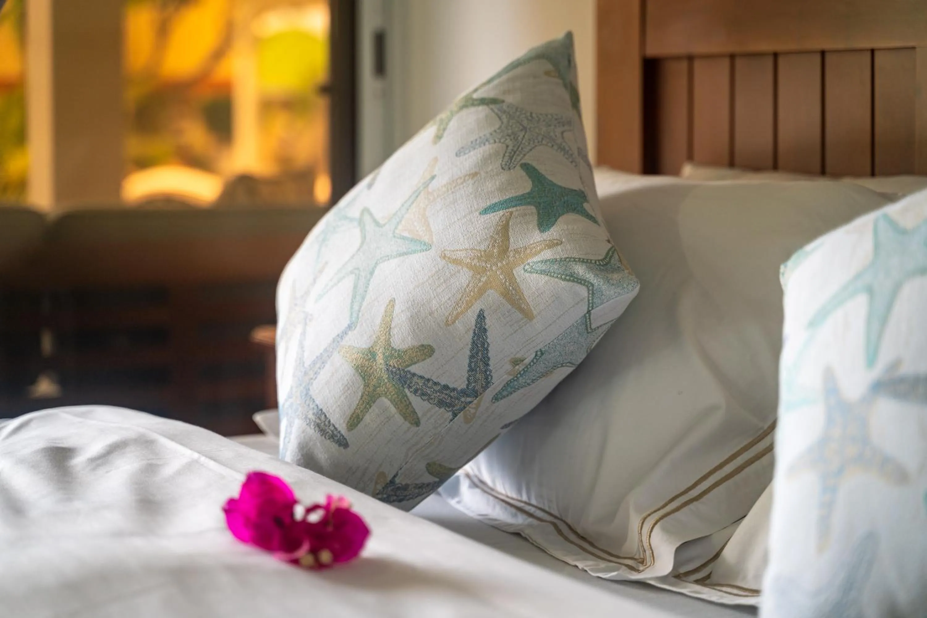 Bed in Au Cap Self Catering