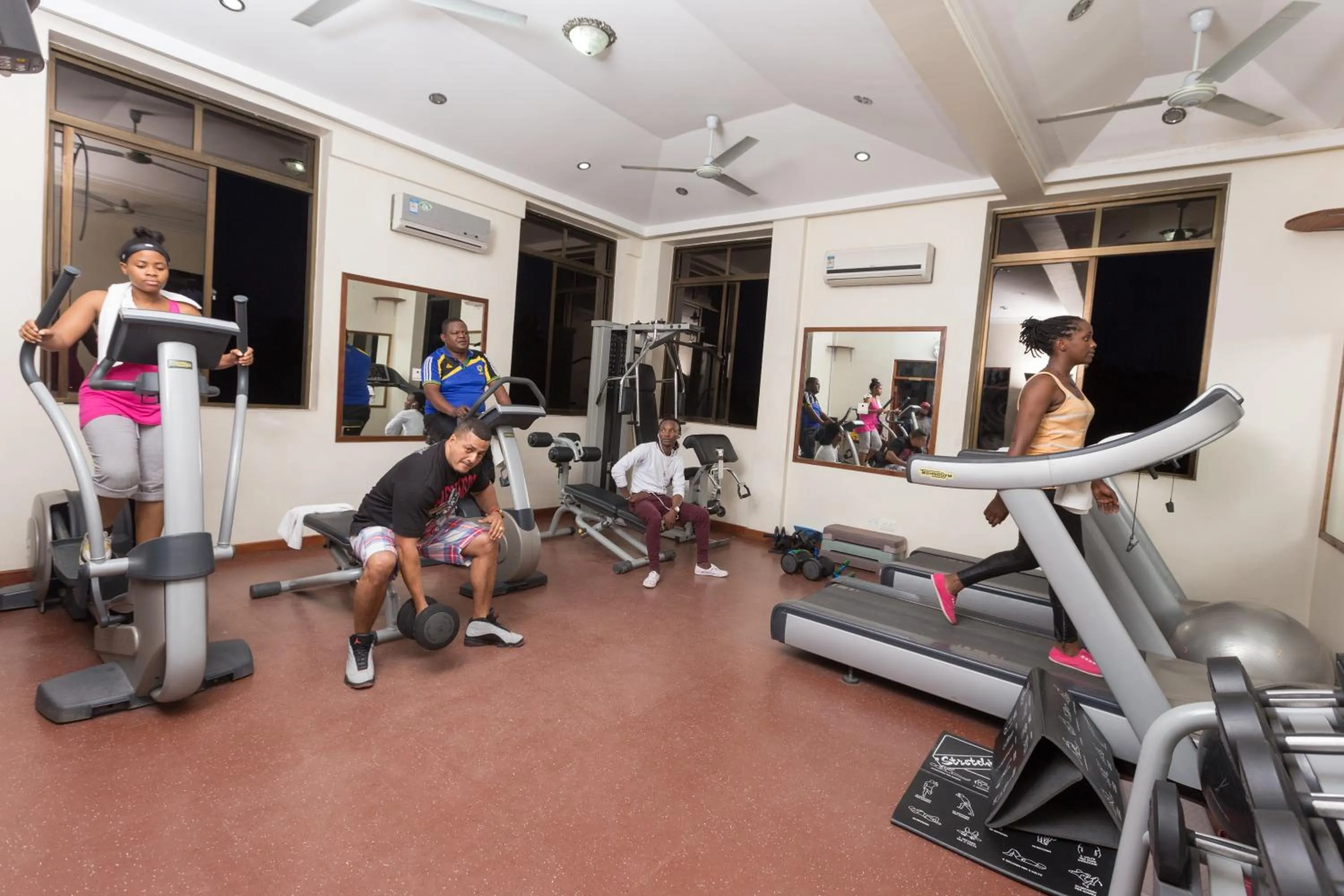 Fitness centre/facilities in Hotel de Mag (Plaza)