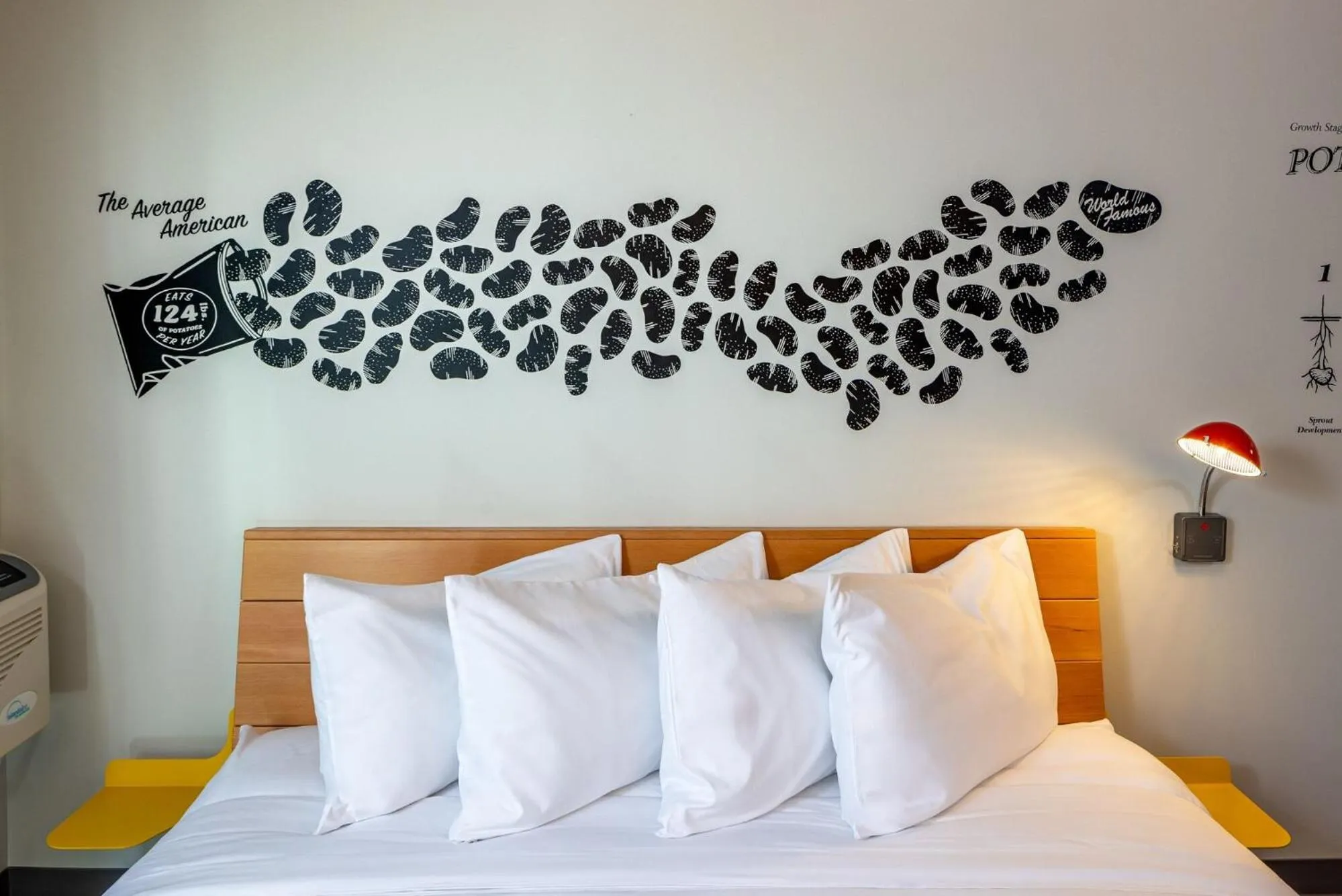 Bedroom, Bed in The SPARROW