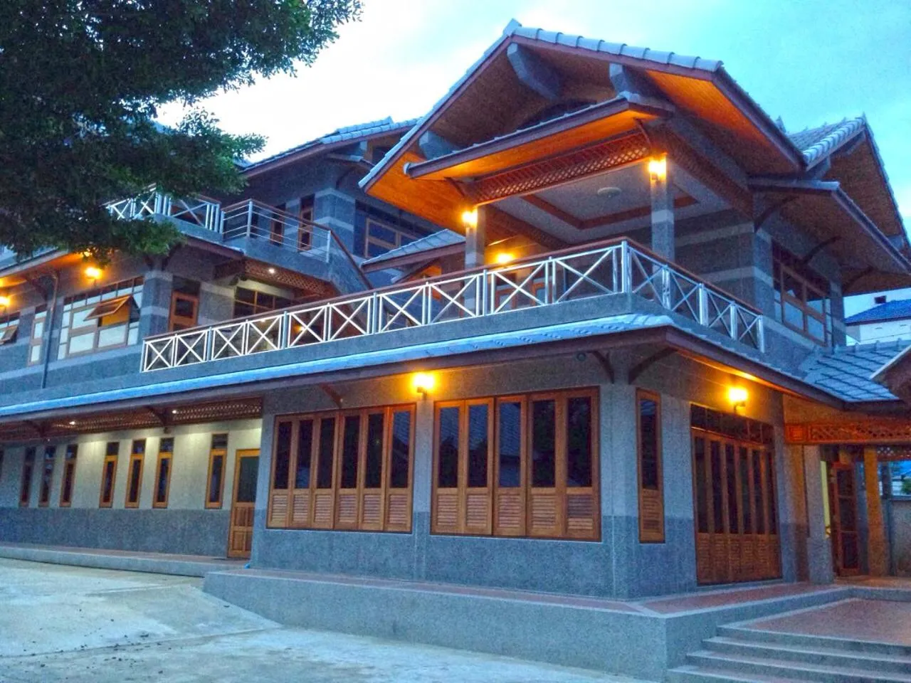 Property building in Baan Siriporn Resort - โรงแรมบ้านศิริพร รีสอร์ท