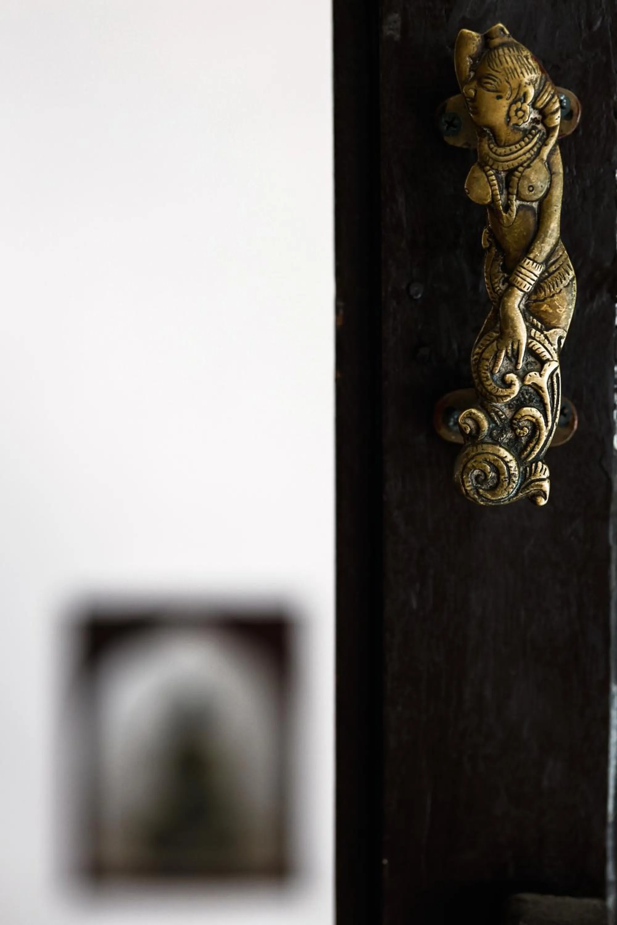 Decorative detail in Samsara Apartments by Baber Mahal Revisited