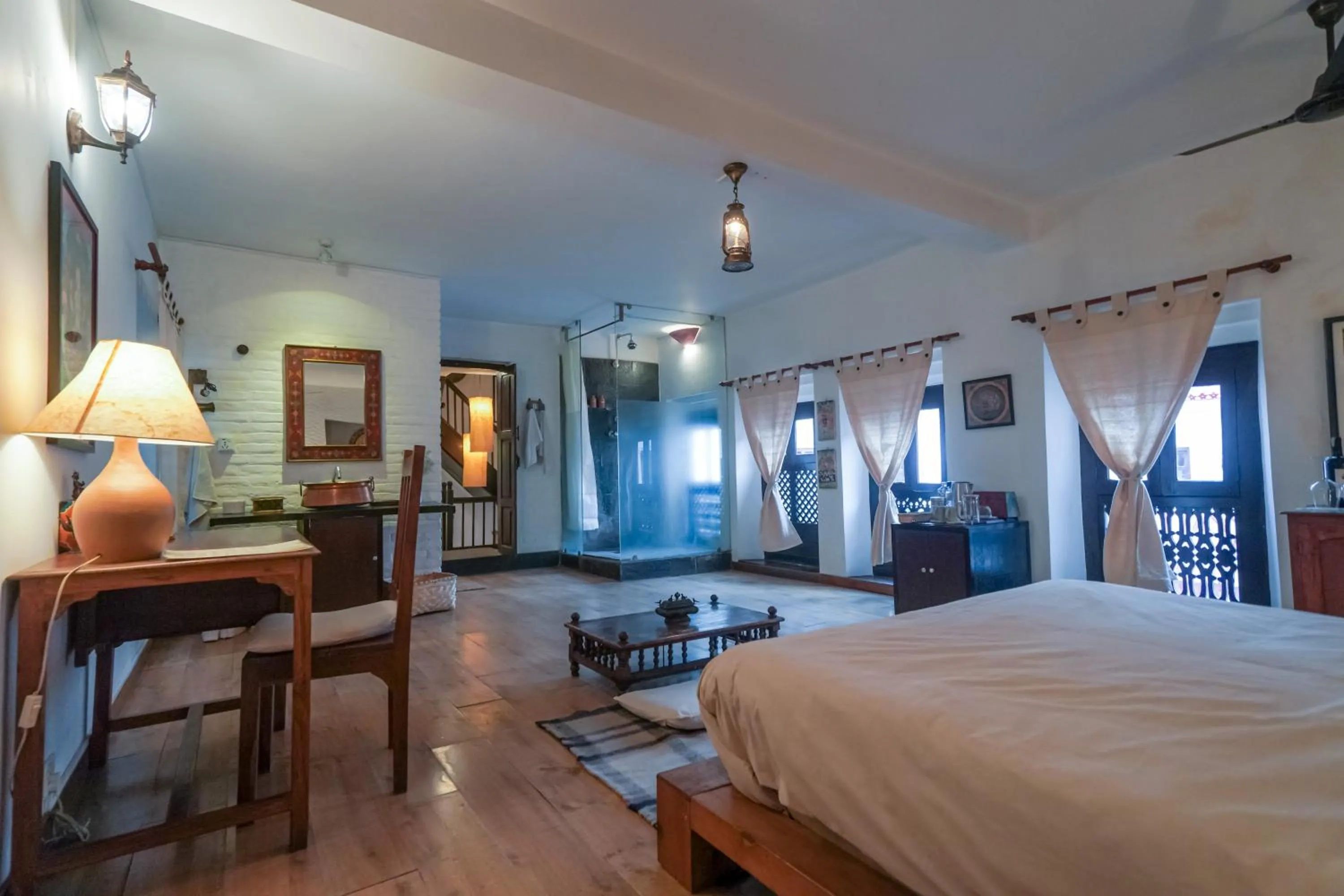 Bed in Samsara Apartments by Baber Mahal Revisited