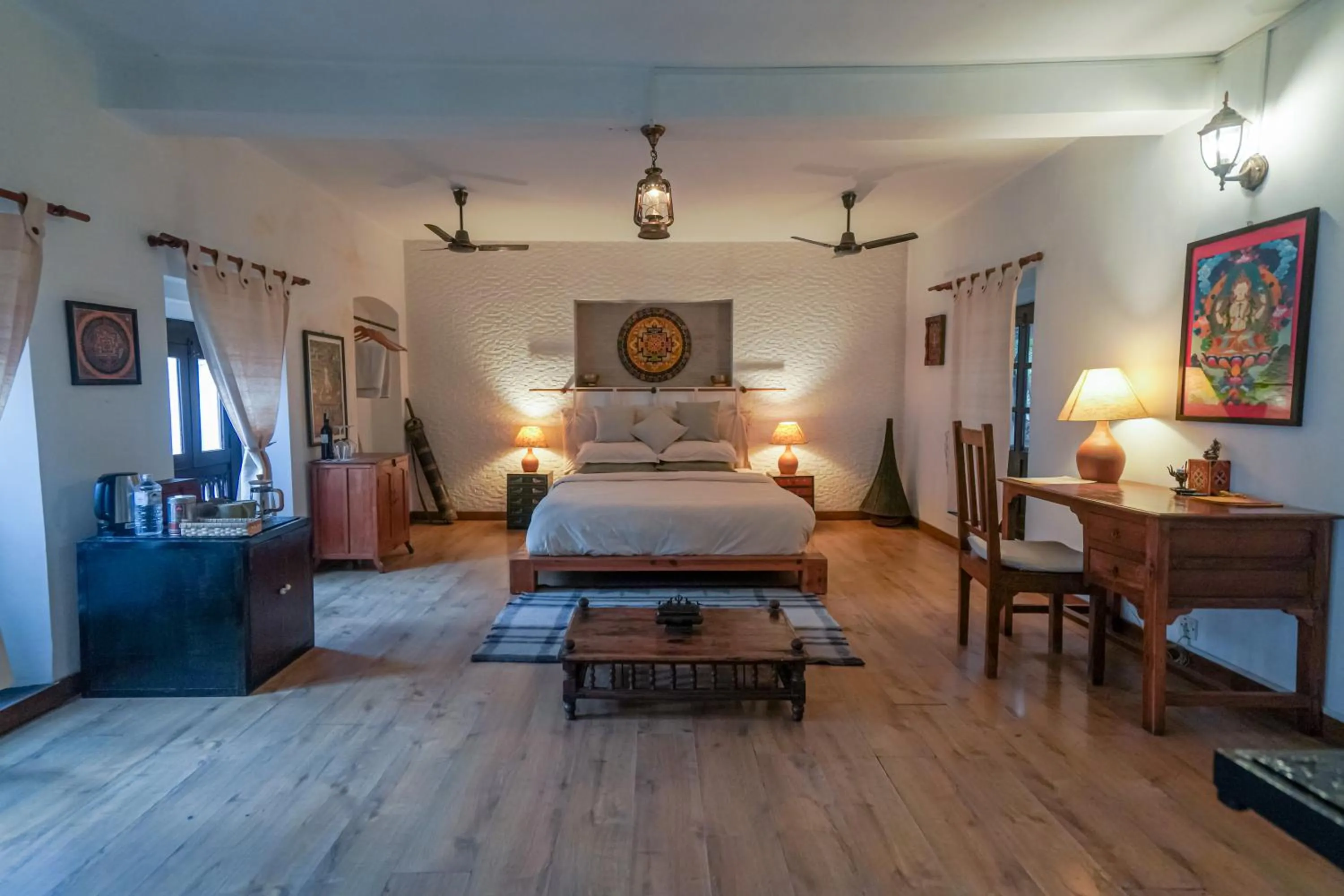 Bed in Samsara Apartments by Baber Mahal Revisited