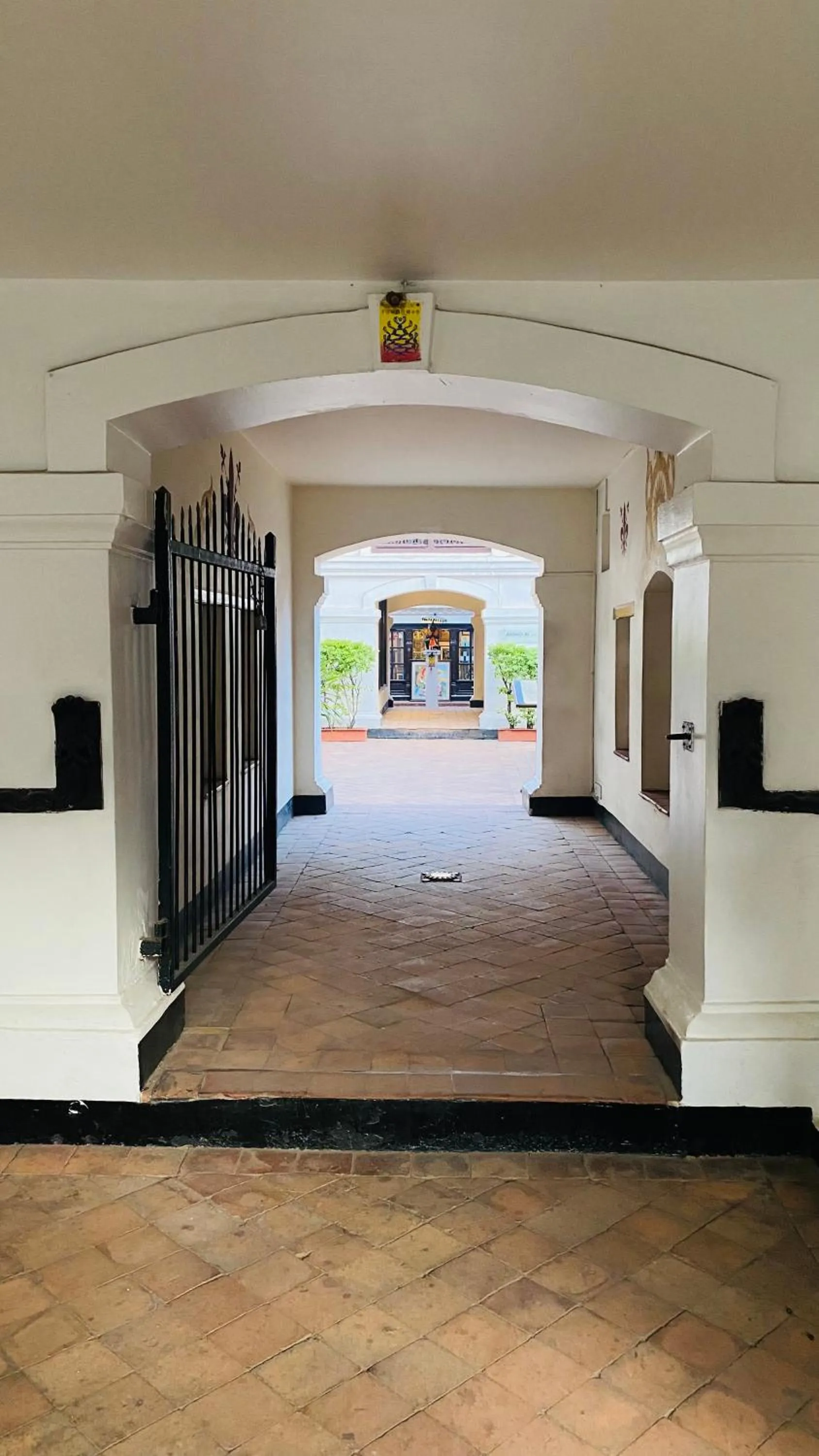 Facade/entrance in Samsara Apartments by Baber Mahal Revisited