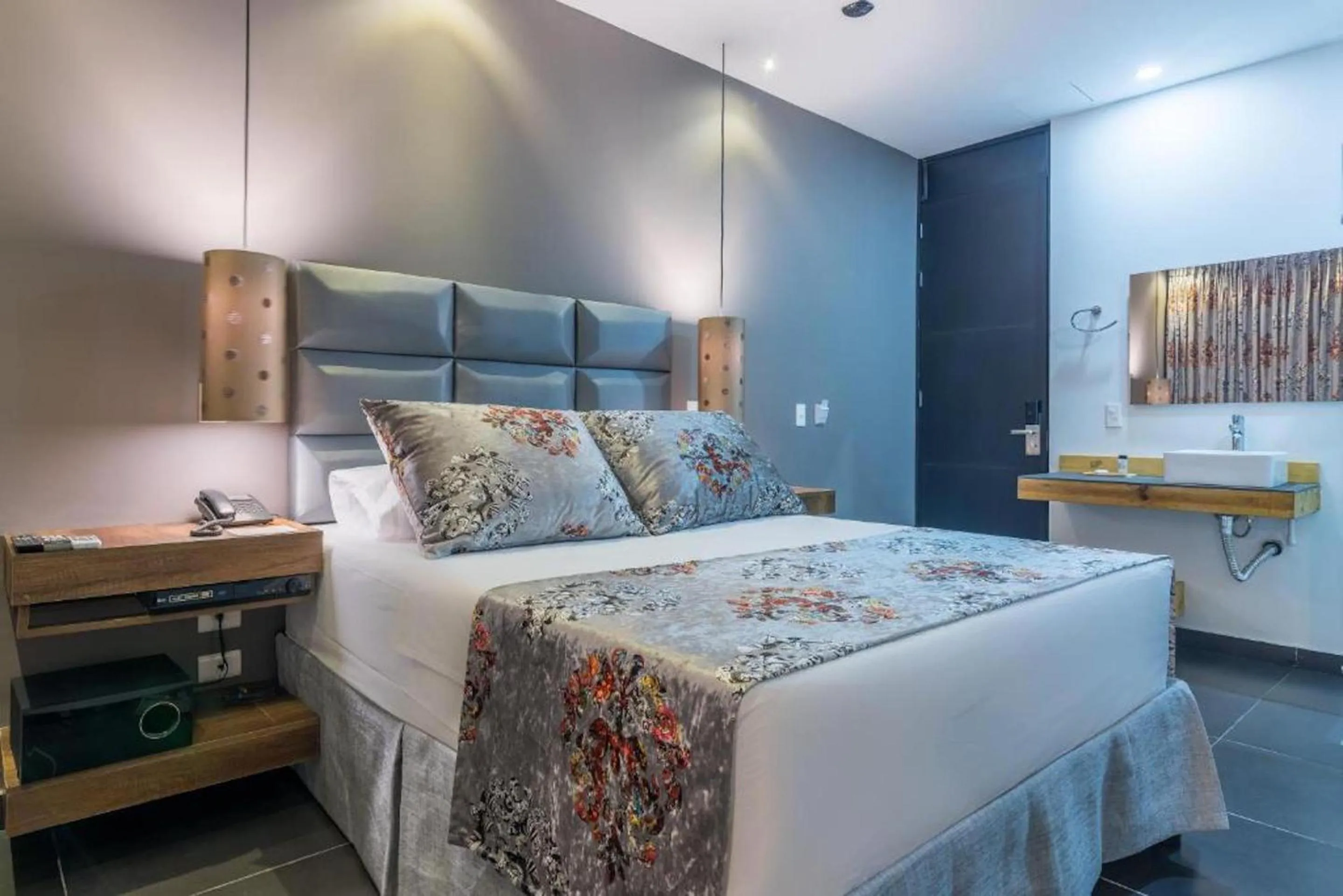 Bed in Hotel Cartagena DC