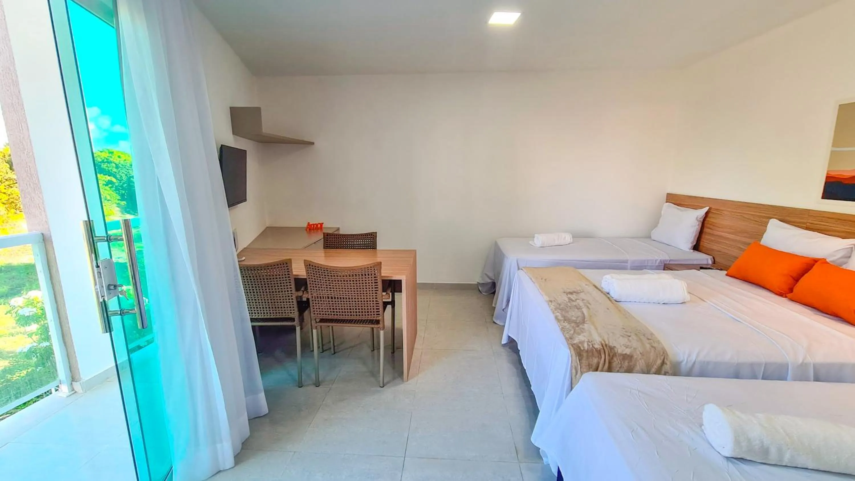 Photo of the whole room, Bed in Sunset by AFT - PORTO DE GALINHAS