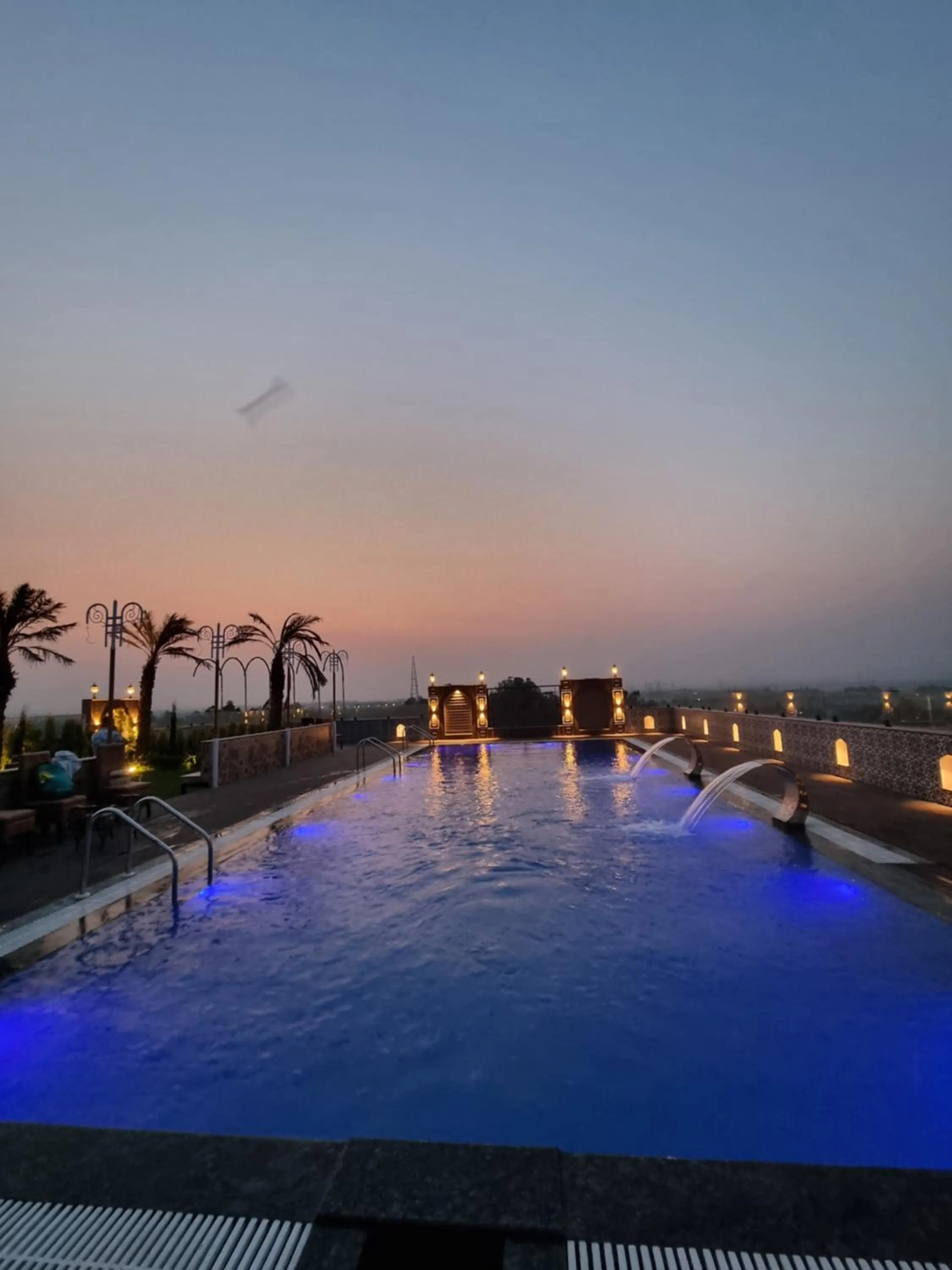 Pool view in Hotel Rajmahal Roorkee