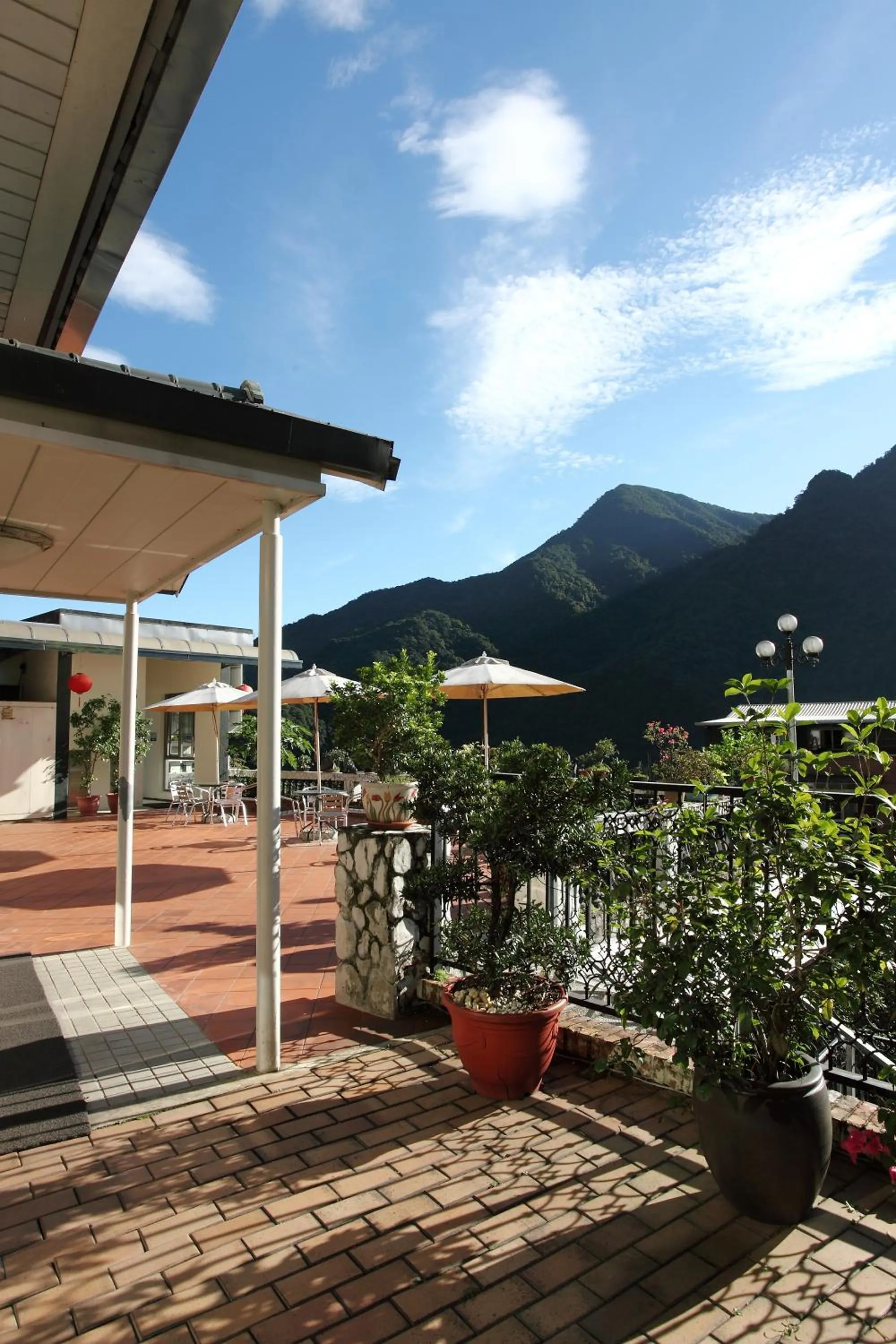 Balcony/Terrace in Hotspring World Wulai
