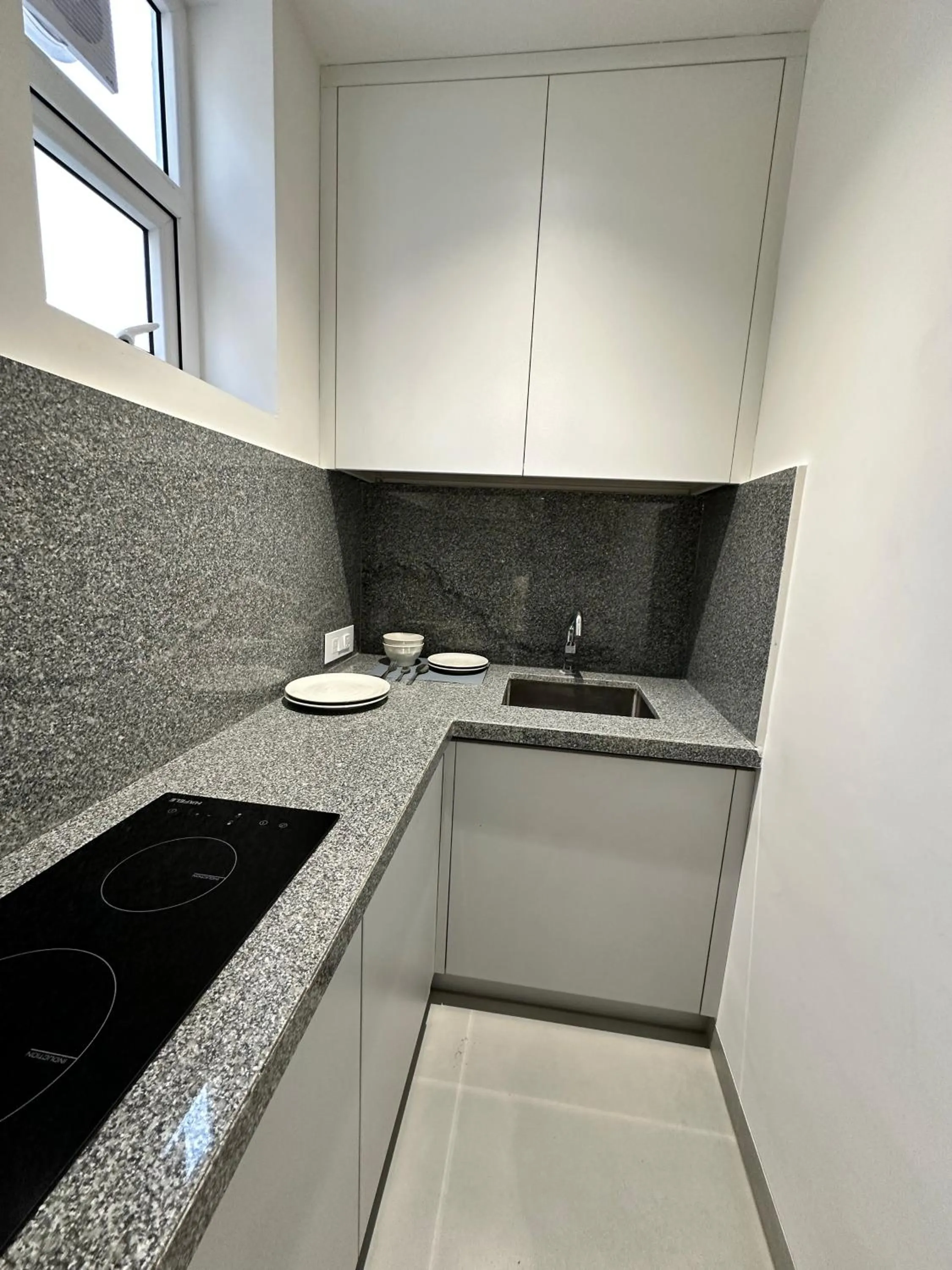 Kitchen or kitchenette in 32 Urban by Akoya Hotels