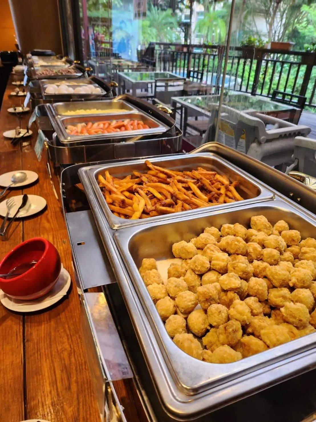 Breakfast in LIDO FORESTRY SPA RESORT