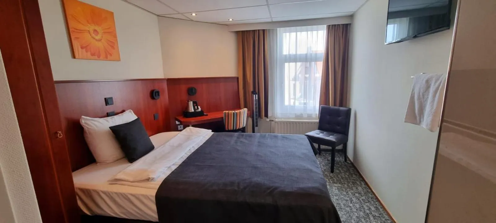 Bed in Hotel en privé-wellness De Nieuwe Doelen