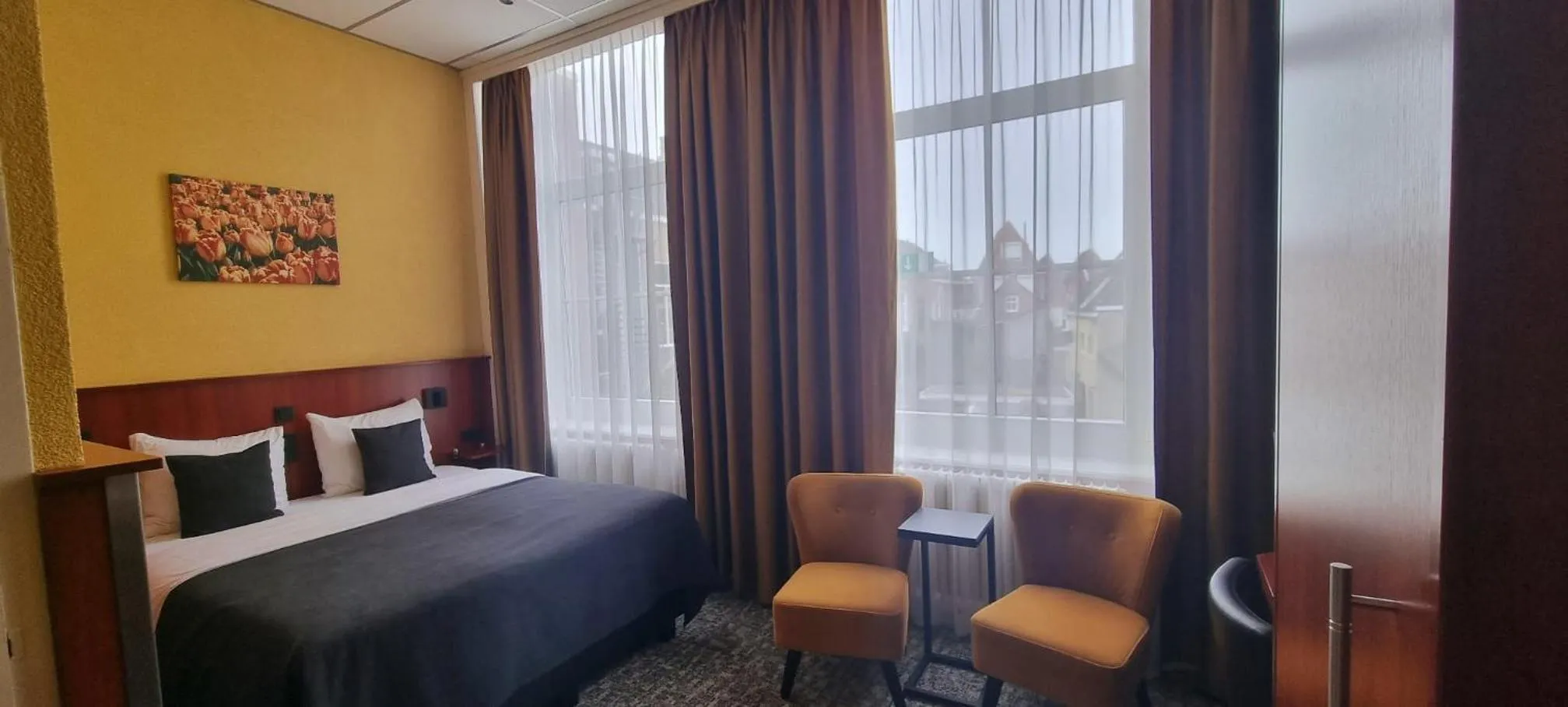 Bed in Hotel en privé-wellness De Nieuwe Doelen