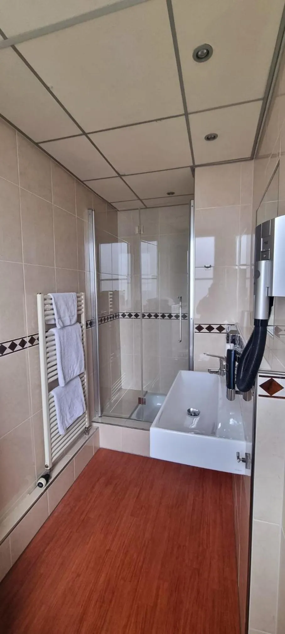 Shower in Hotel en privé-wellness De Nieuwe Doelen