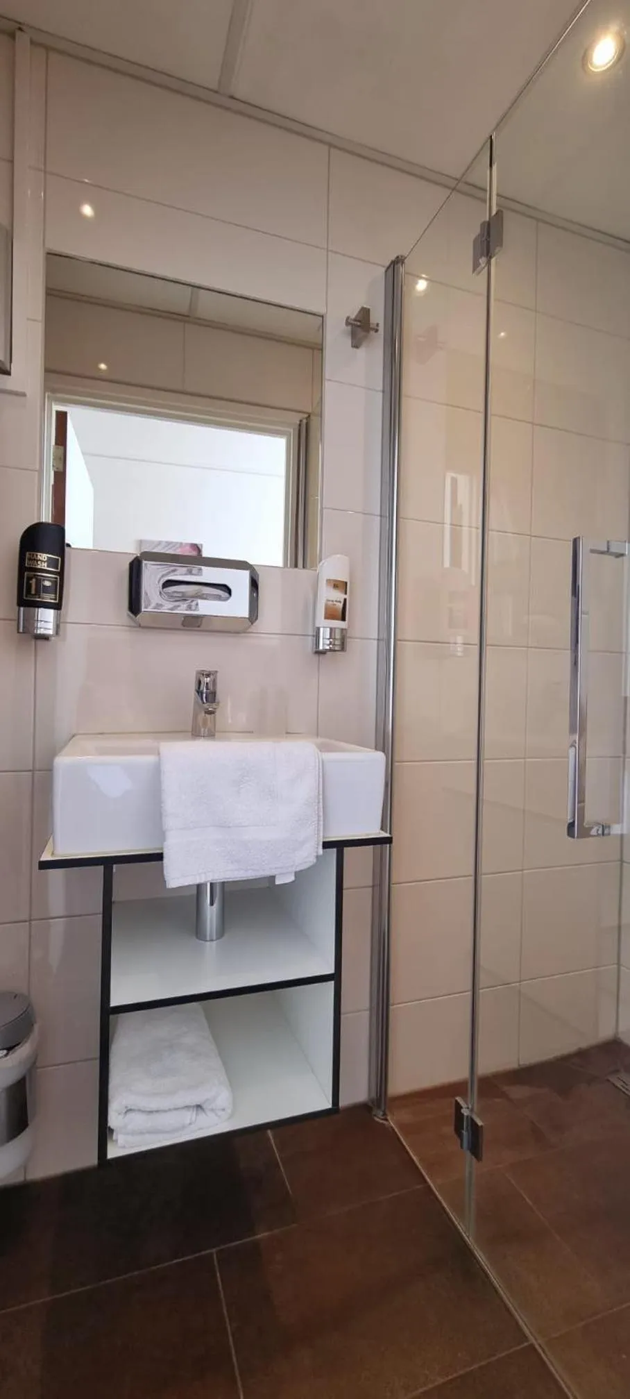 Shower in Hotel en privé-wellness De Nieuwe Doelen