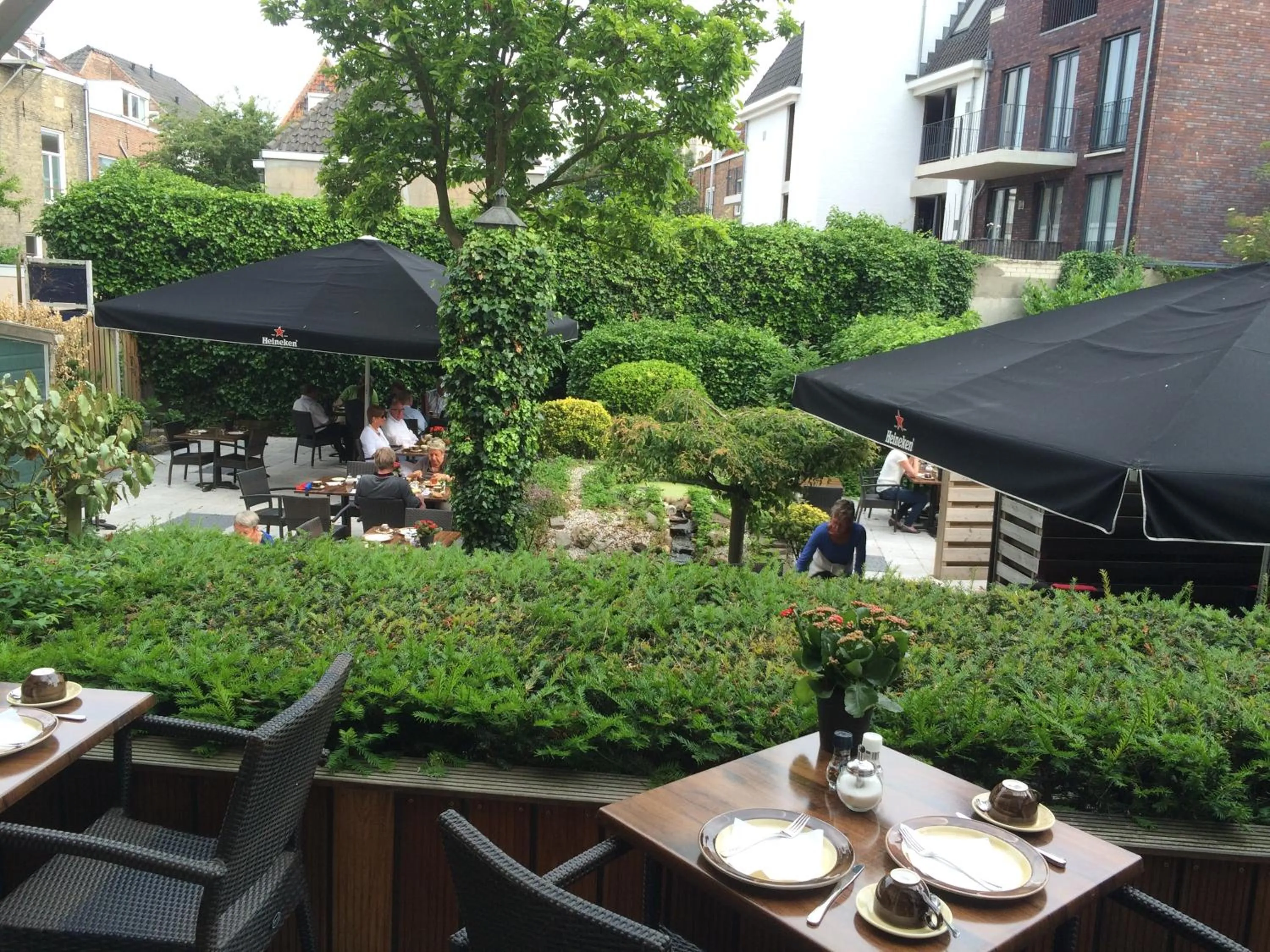 Garden in Hotel en privé-wellness De Nieuwe Doelen