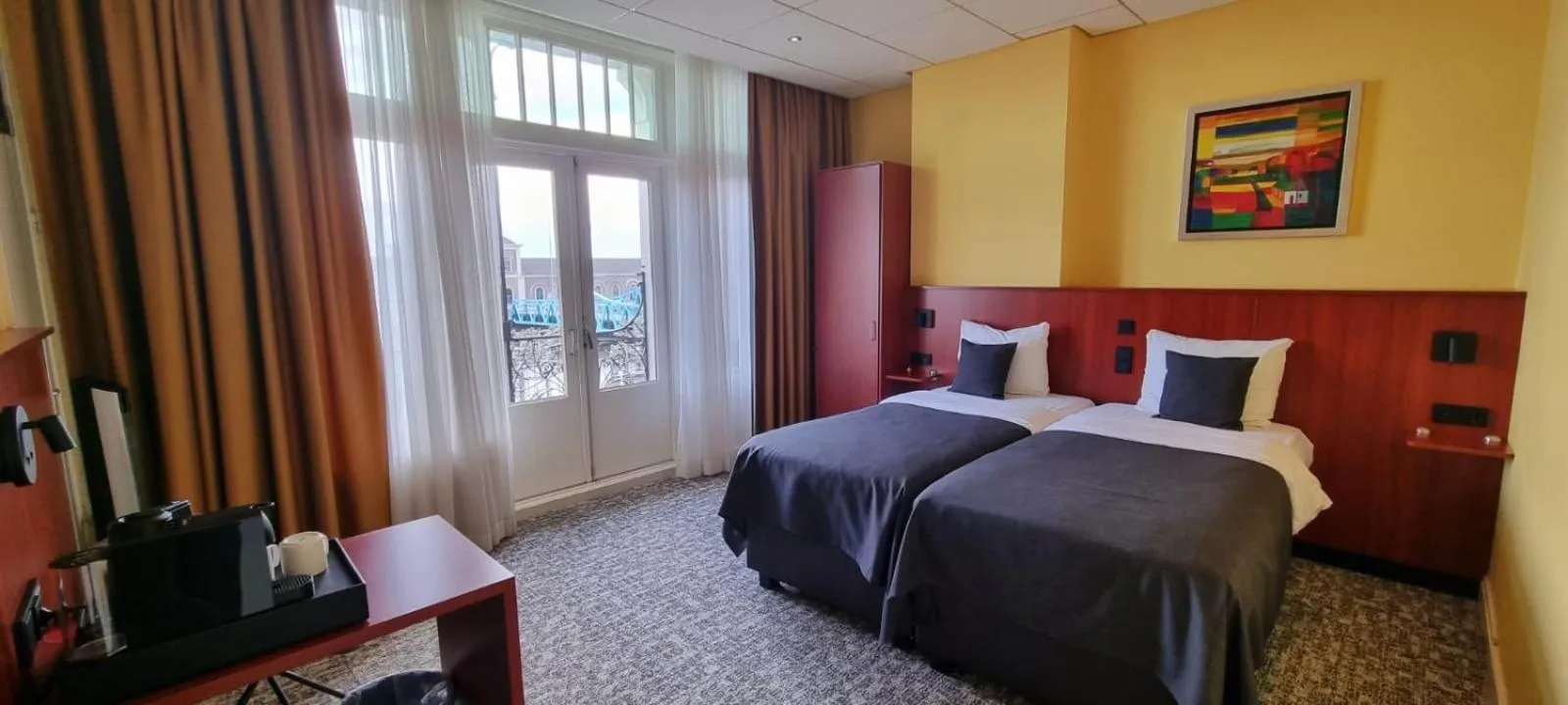 Bed in Hotel en privé-wellness De Nieuwe Doelen