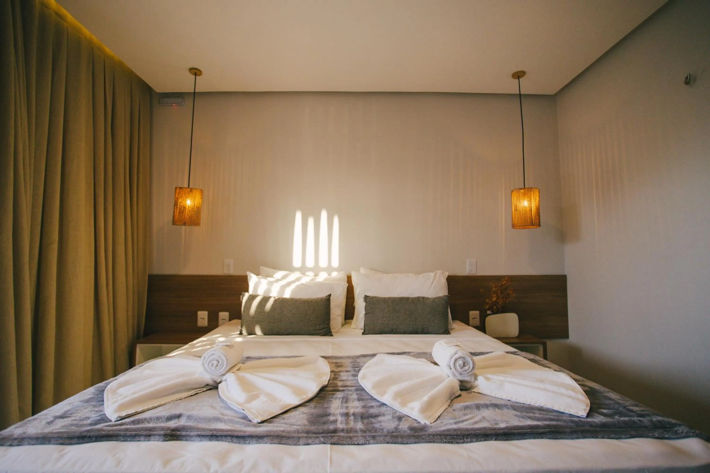 Bed in Oiti Beach Resort Tutoia