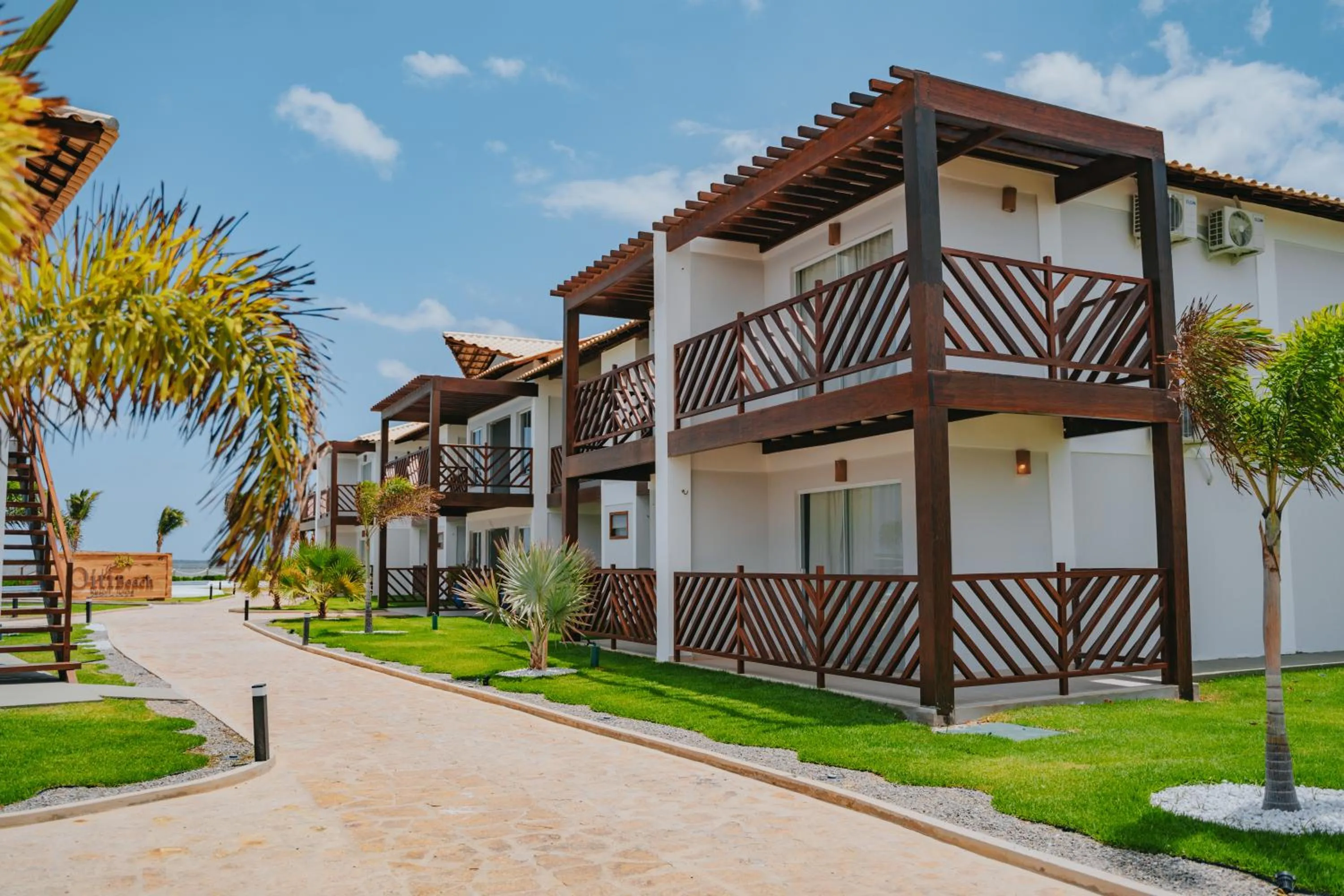 Property building in Oiti Beach Resort Tutoia