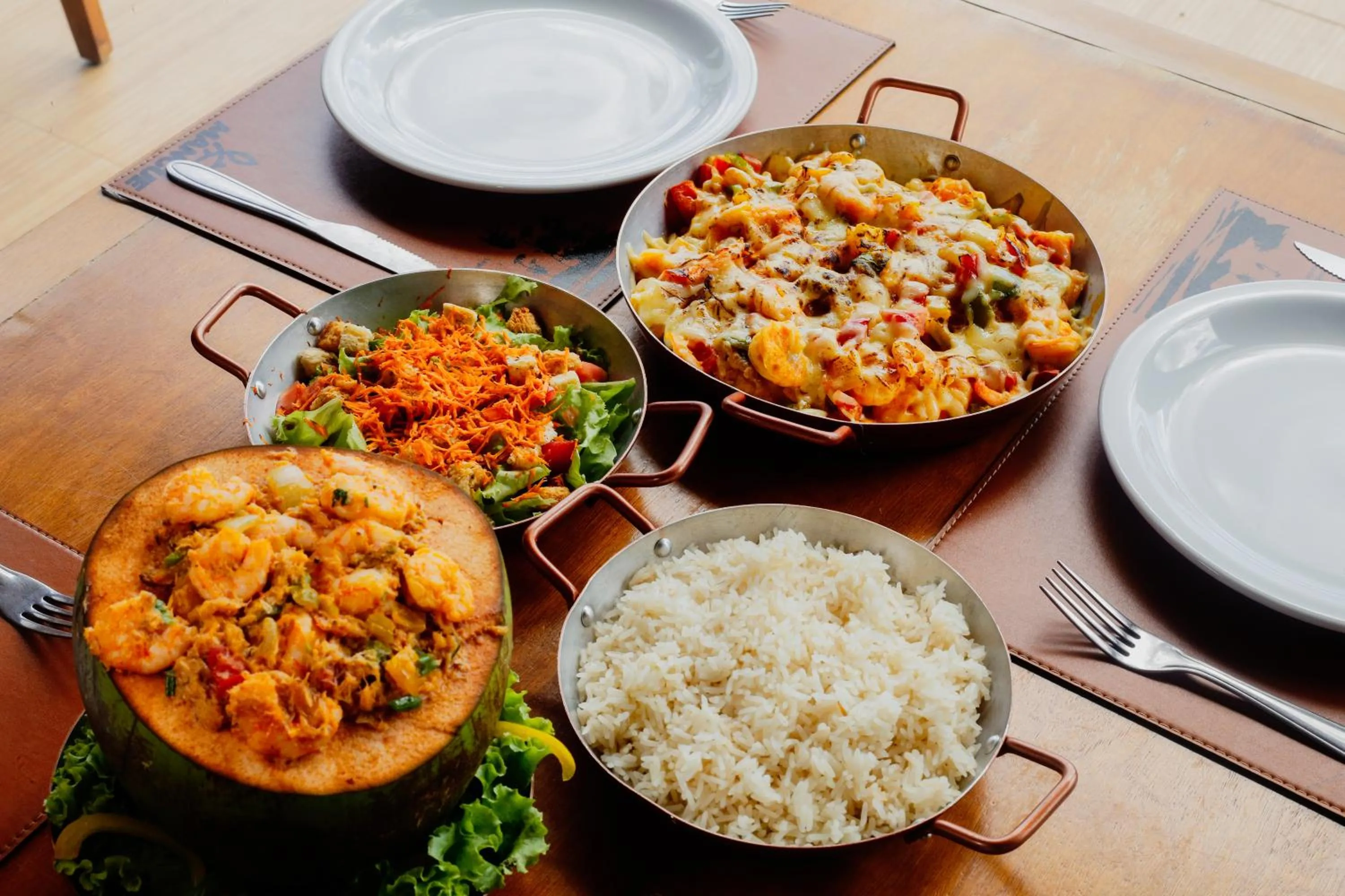 Restaurant/places to eat in Oiti Beach Resort Tutoia