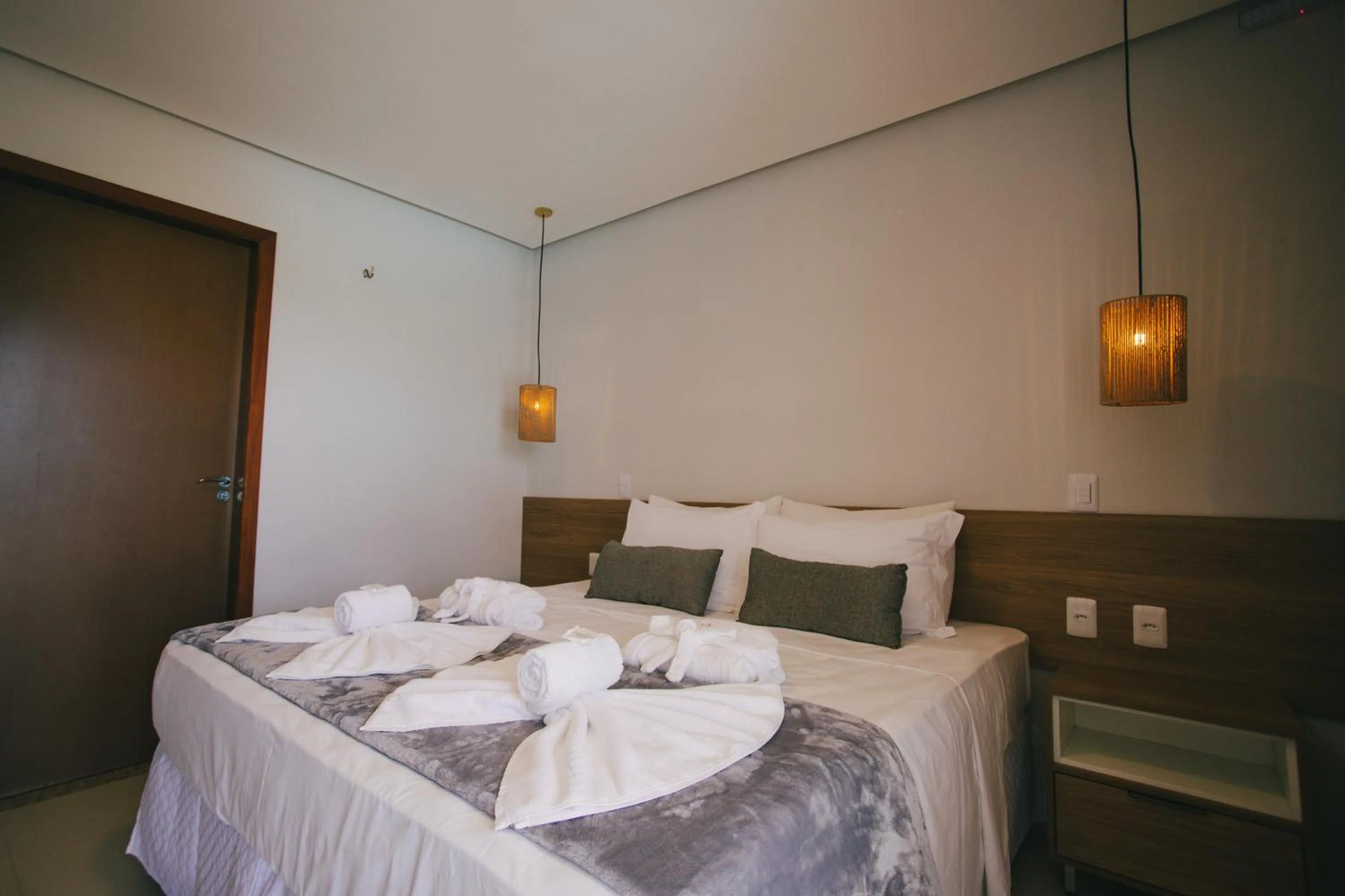 Bed in Oiti Beach Resort Tutoia