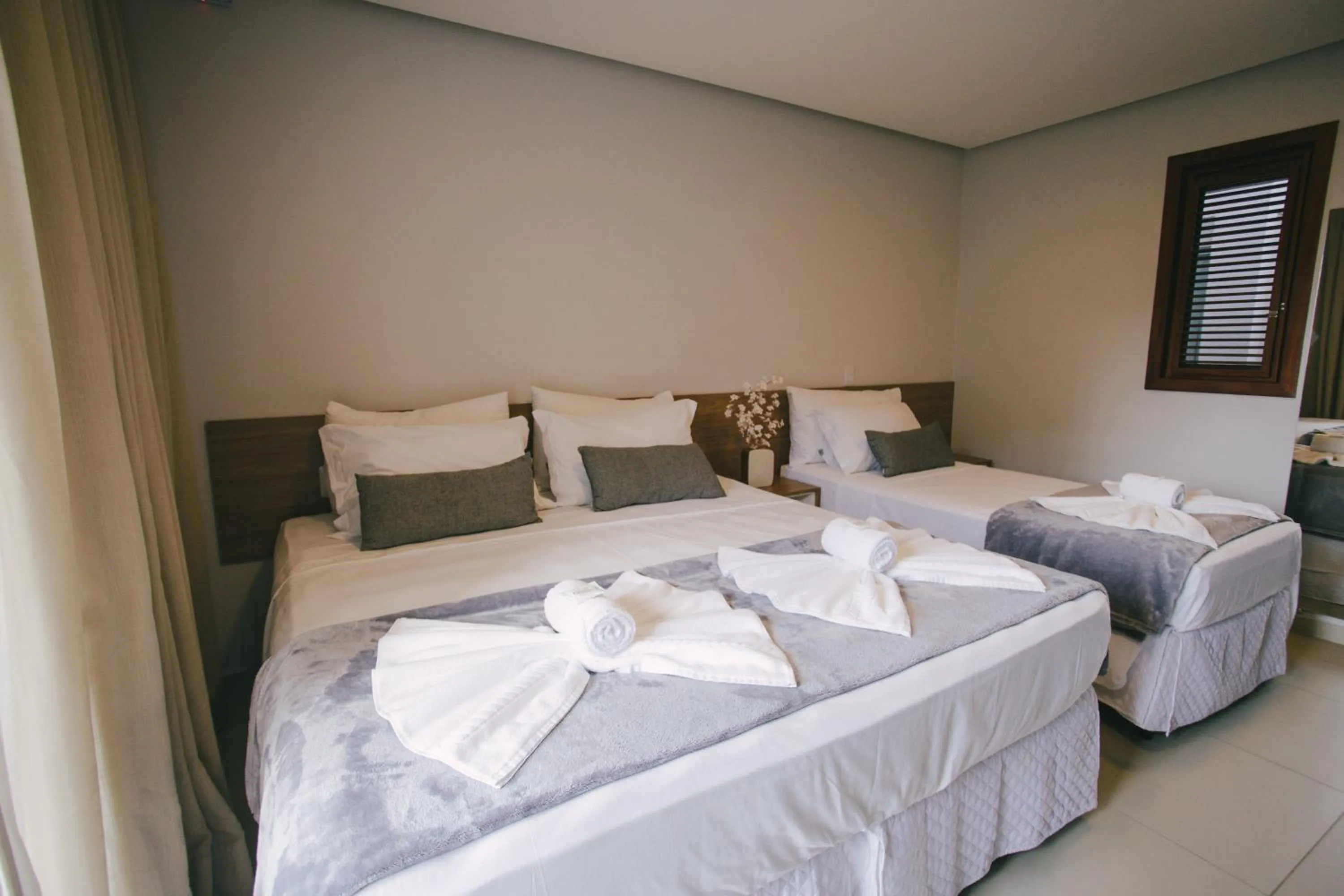 Bed in Oiti Beach Resort Tutoia