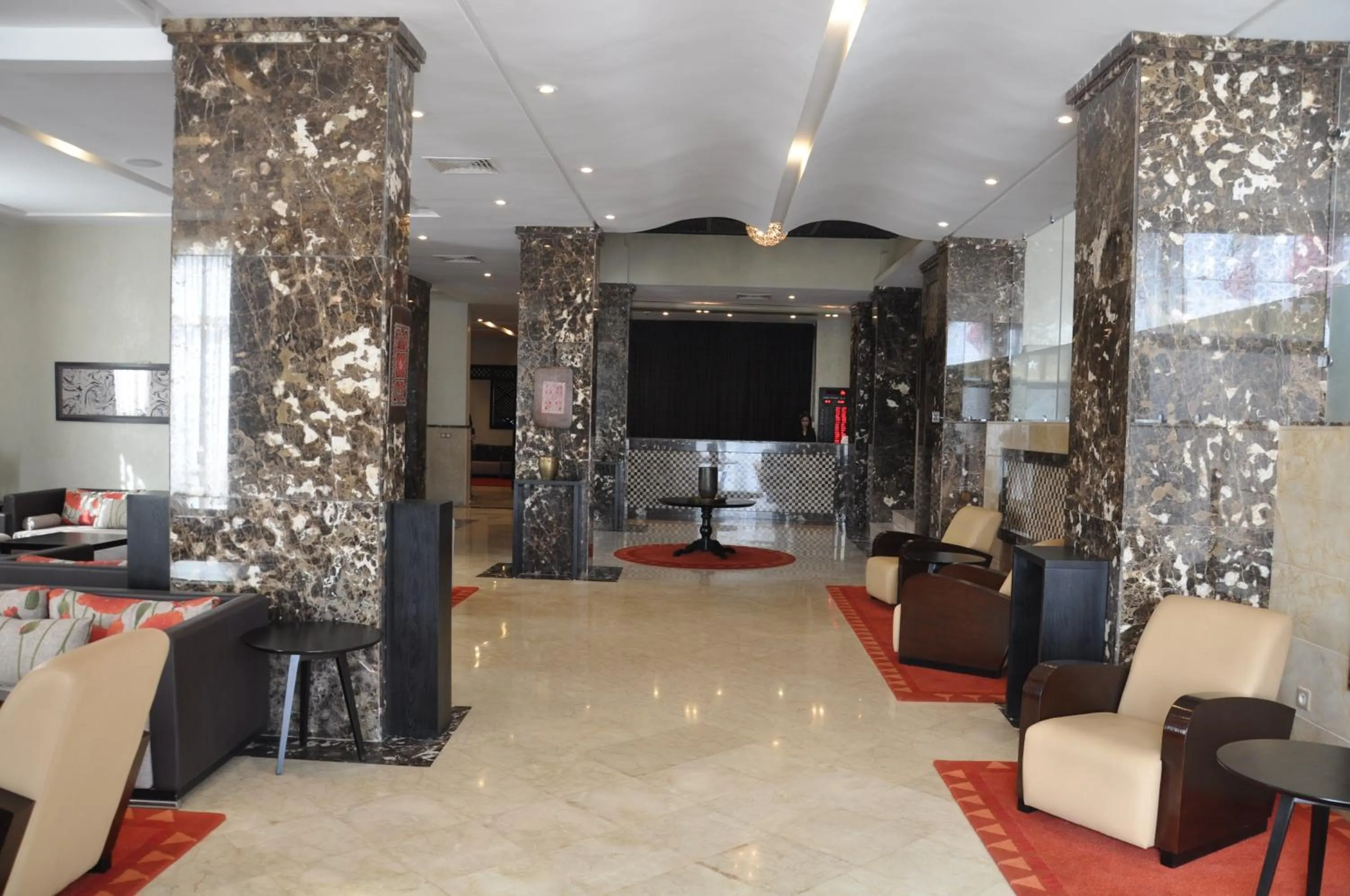 Lobby or reception in Hotel Emilio Moretti