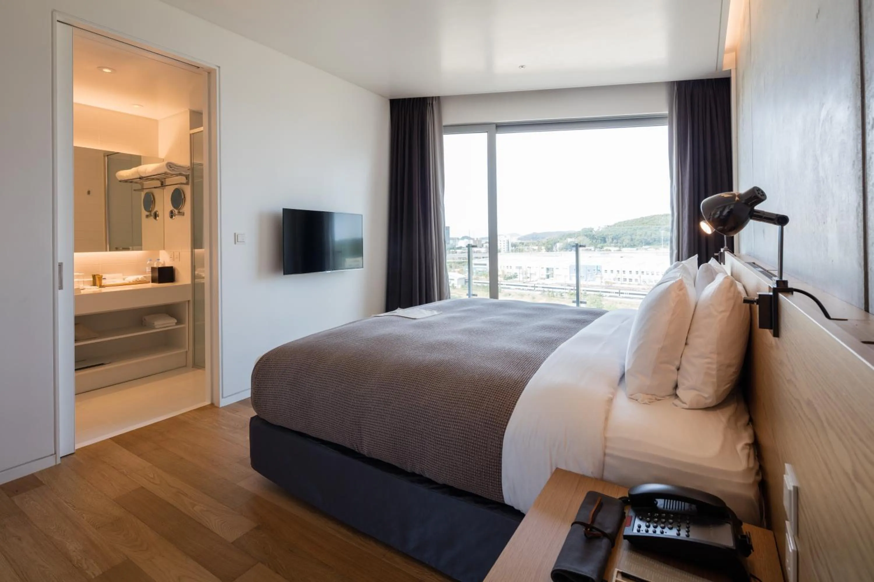 Bed in Nest Hotel Incheon