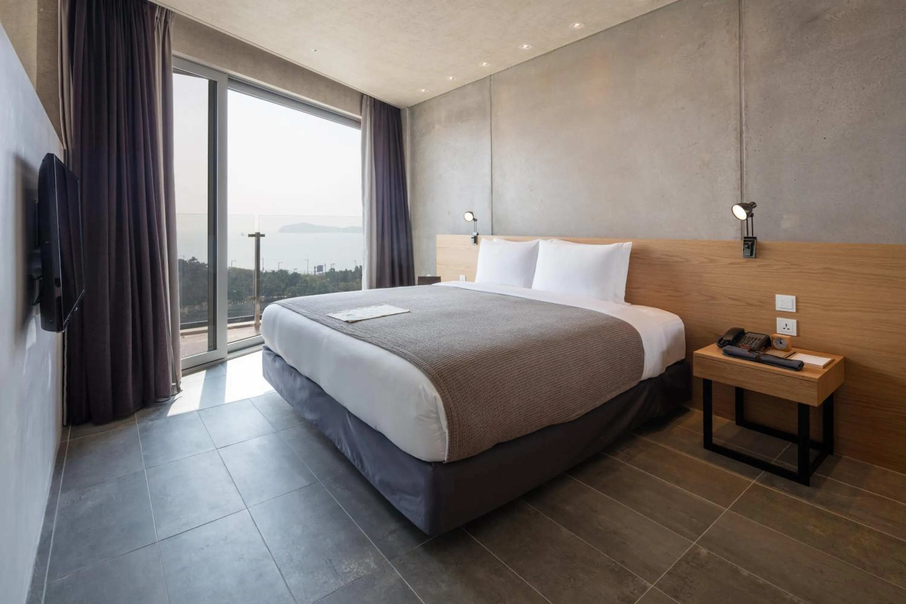 Bed in Nest Hotel Incheon