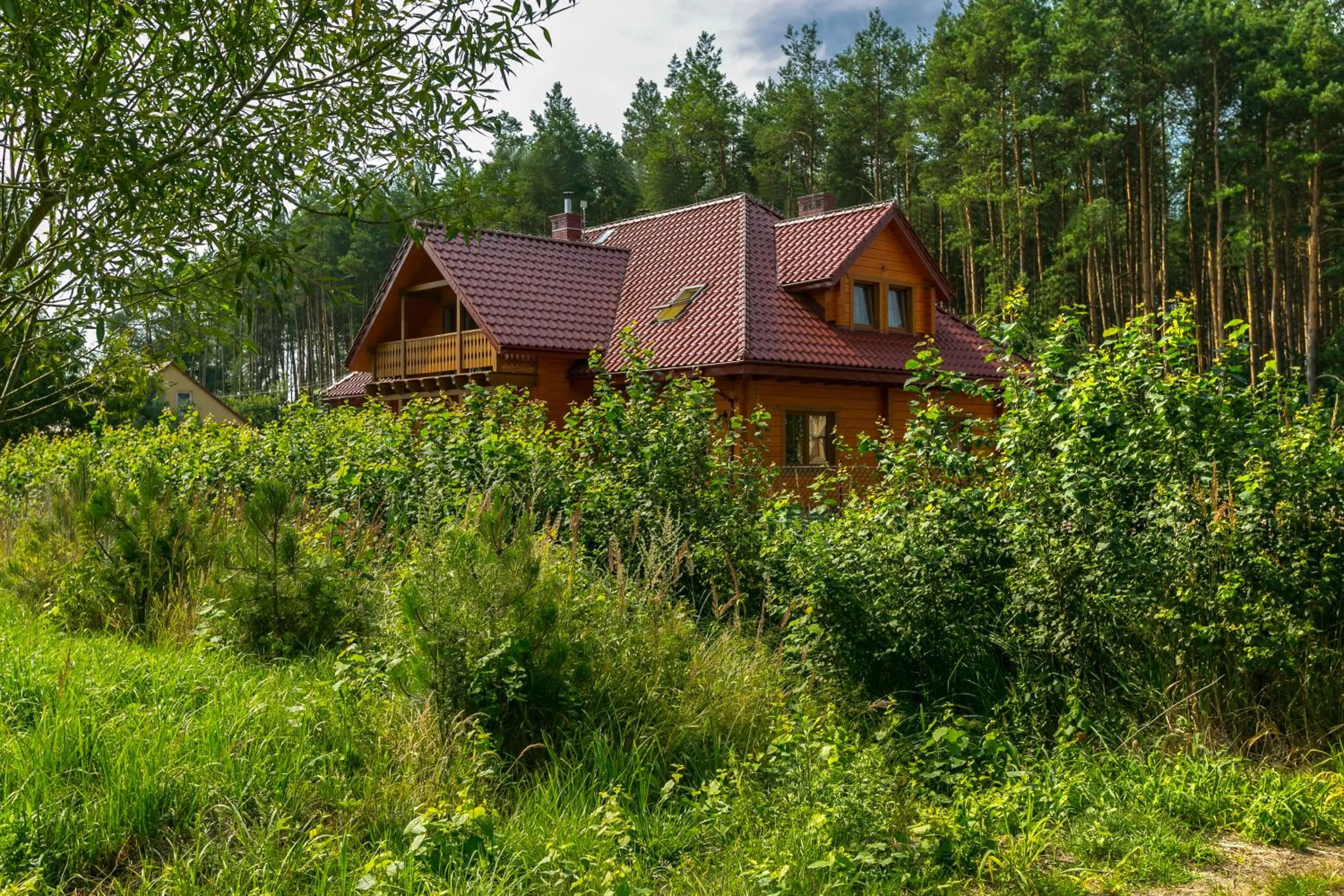 Facade/entrance in Ośrodek Szkoleniowy Za Lasem