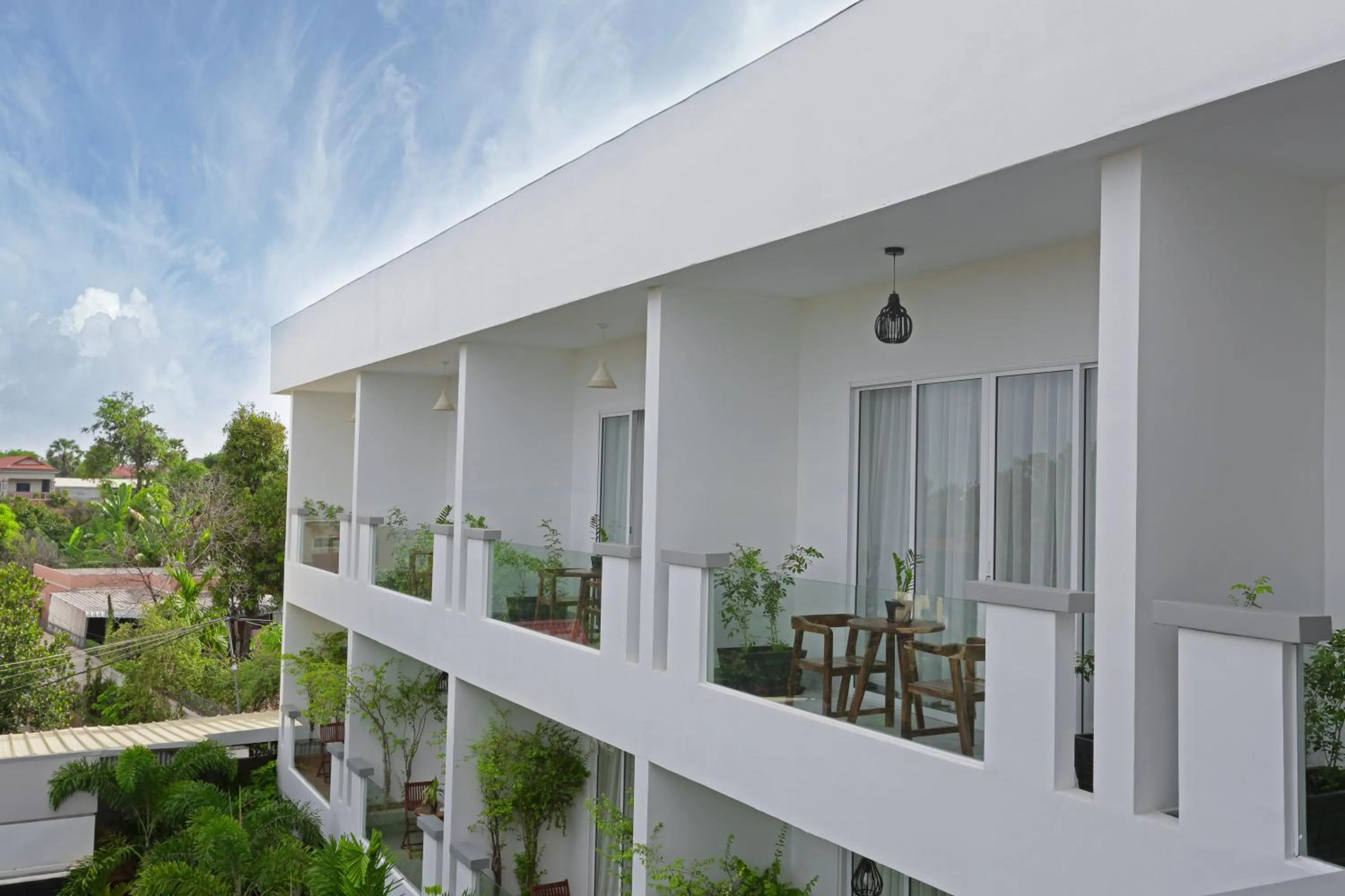 Balcony/Terrace in Angkor Sweet Night Hotel
