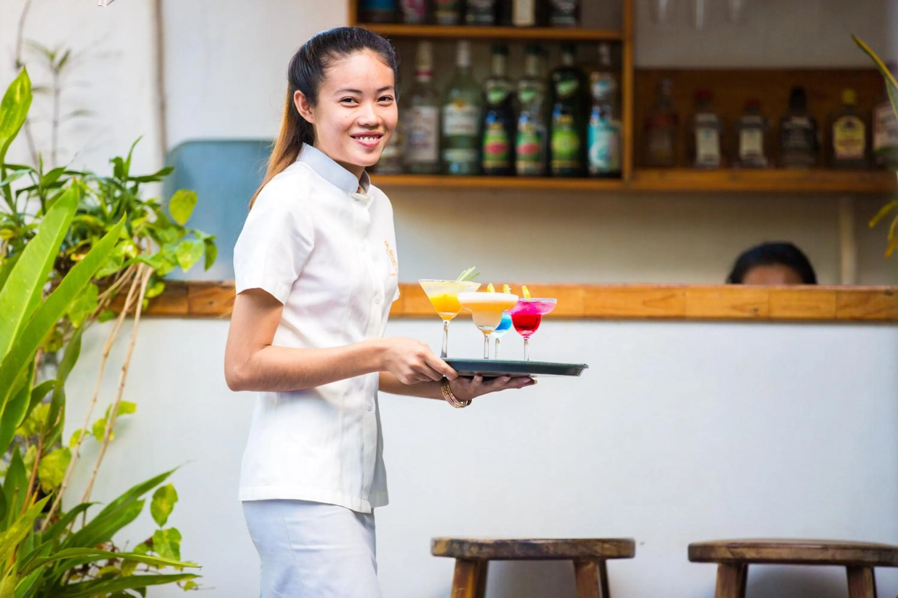 Staff in Angkor Sweet Night Hotel