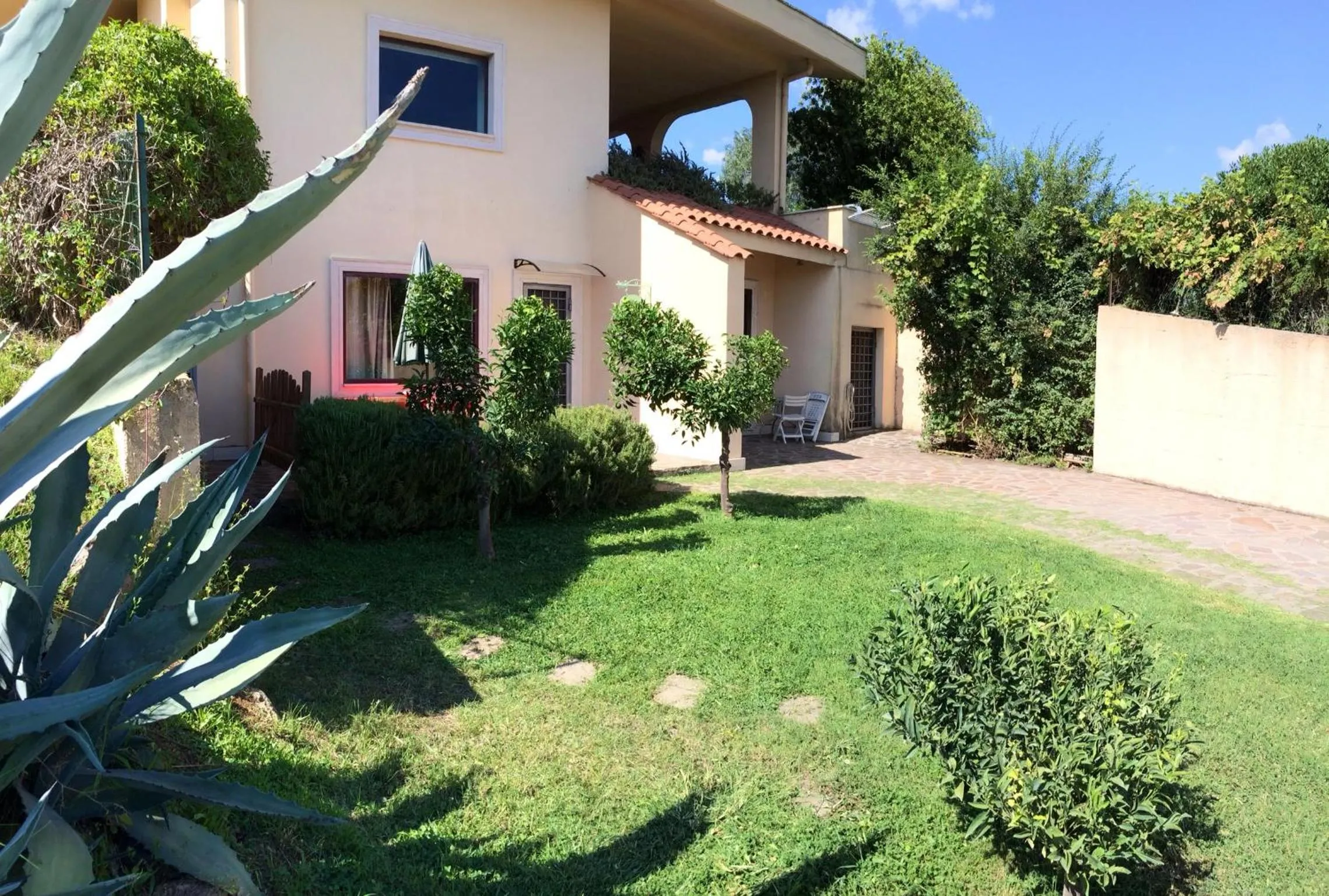 Garden in B&B Millennium