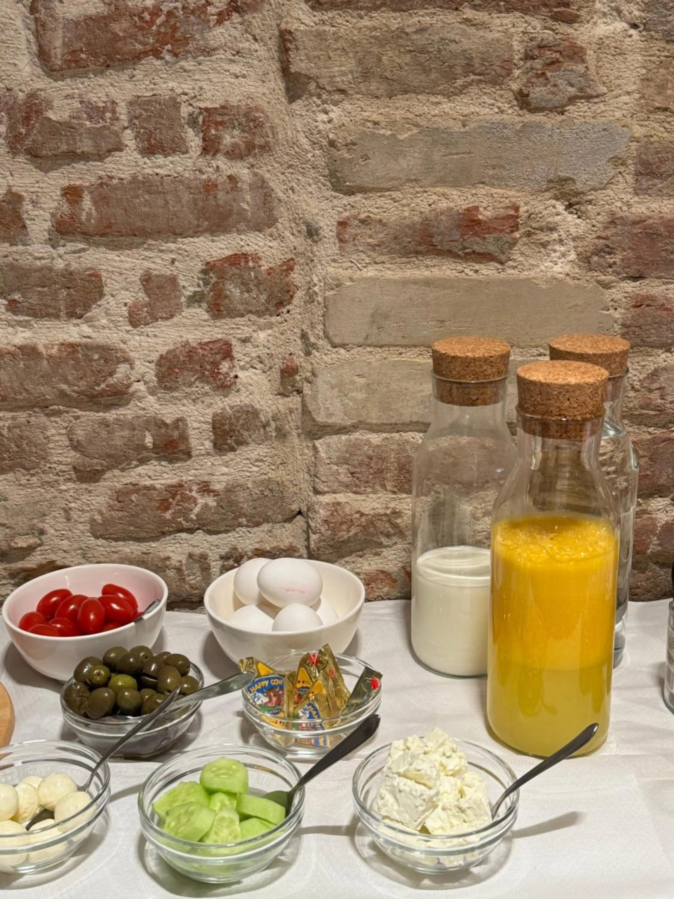 Continental breakfast in Faces & Places Boutique Hotel